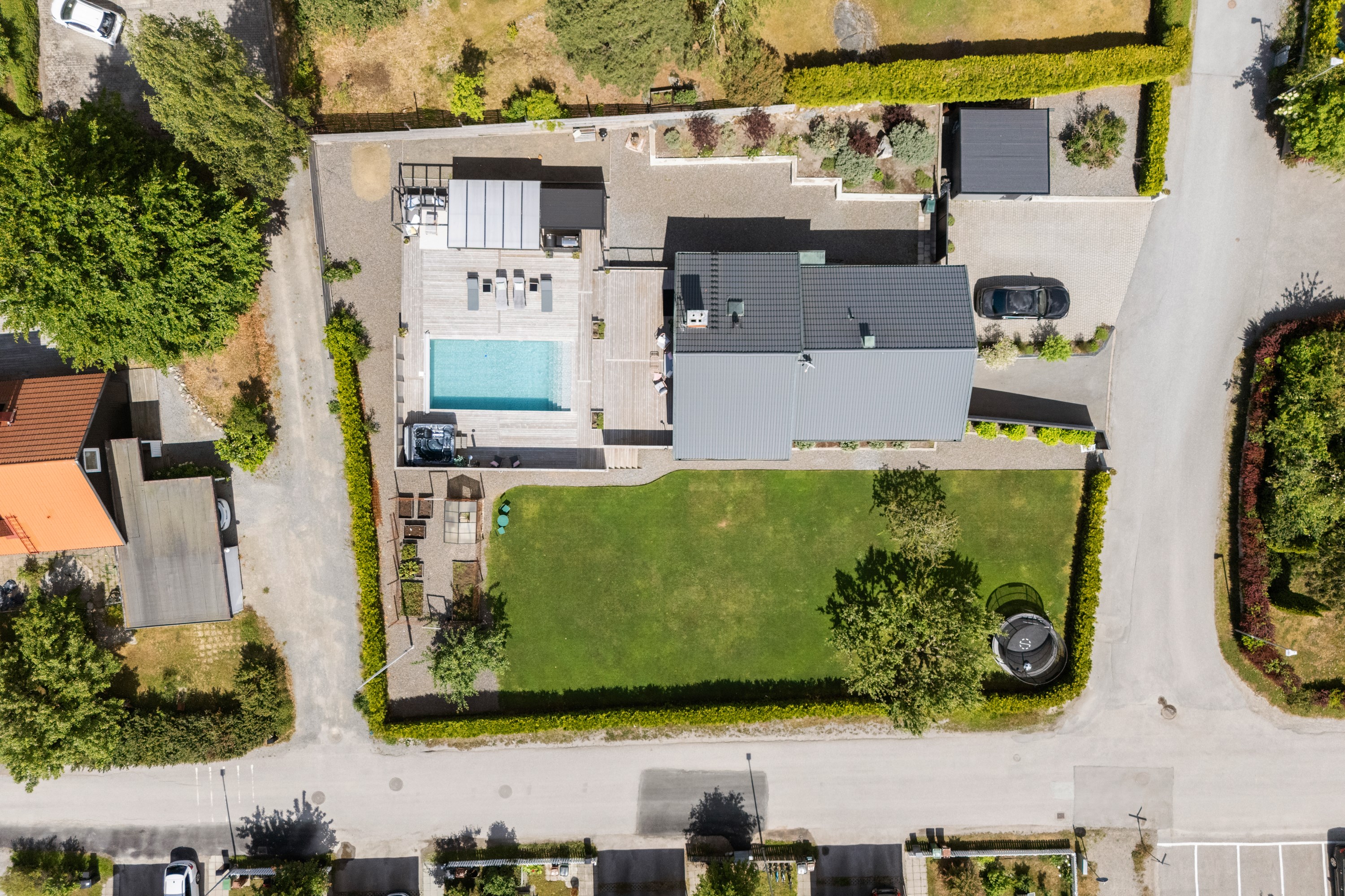 Bostadsbild från Lokevägen 32, Kommande i Lännersta, Nacka