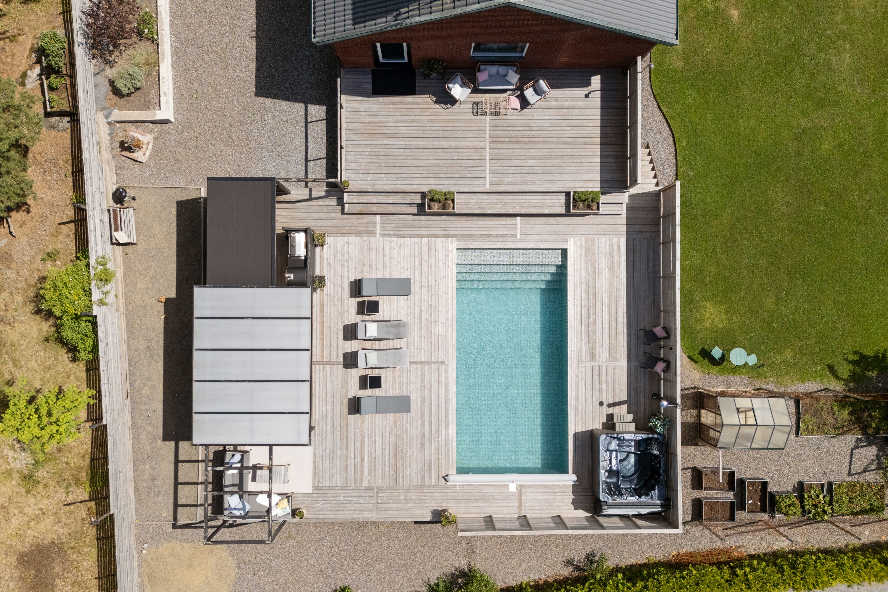 Bostadsbild från Lokevägen 32, Kommande i Lännersta, Nacka