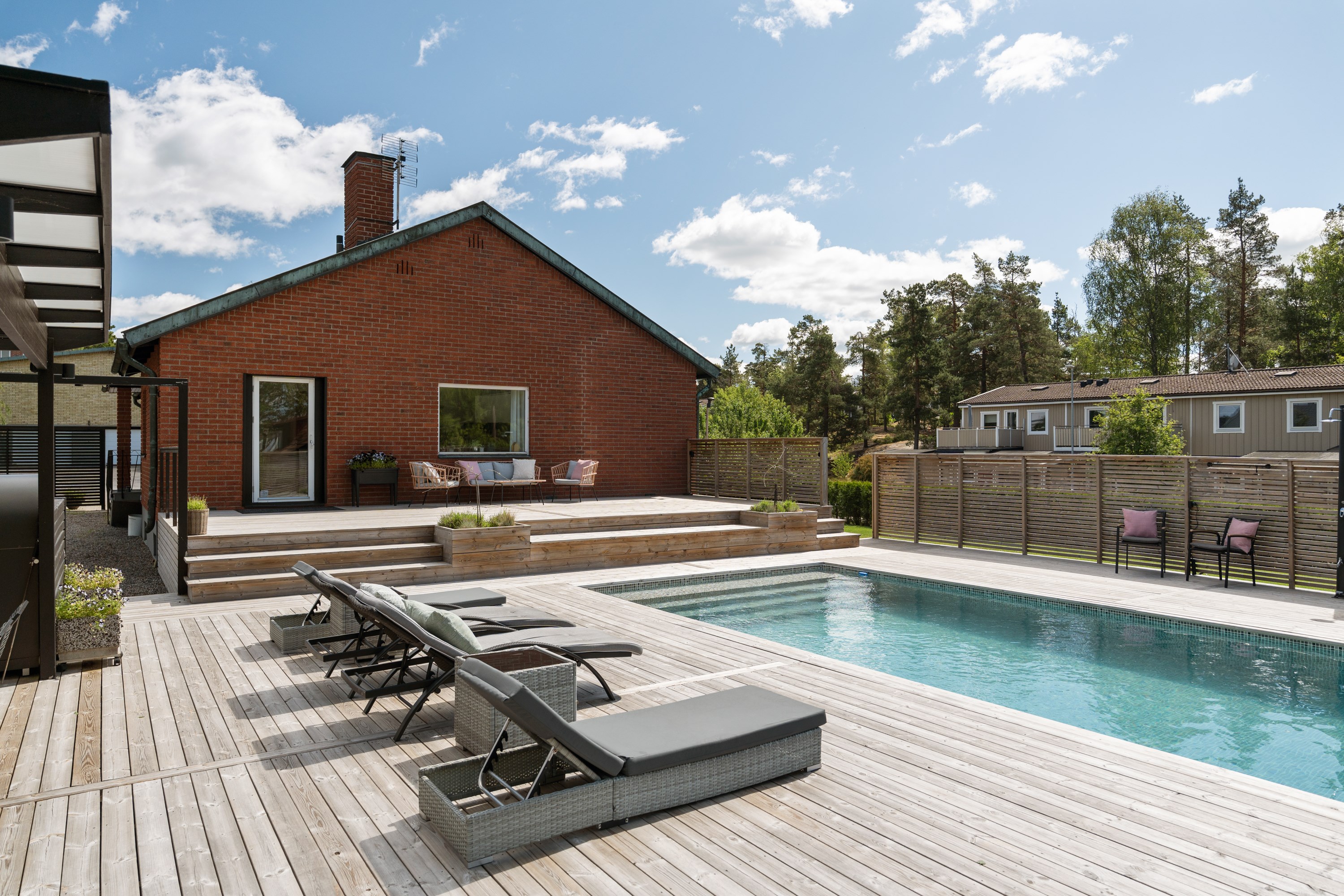 Bostadsbild från Lokevägen 32, Kommande i Lännersta, Nacka