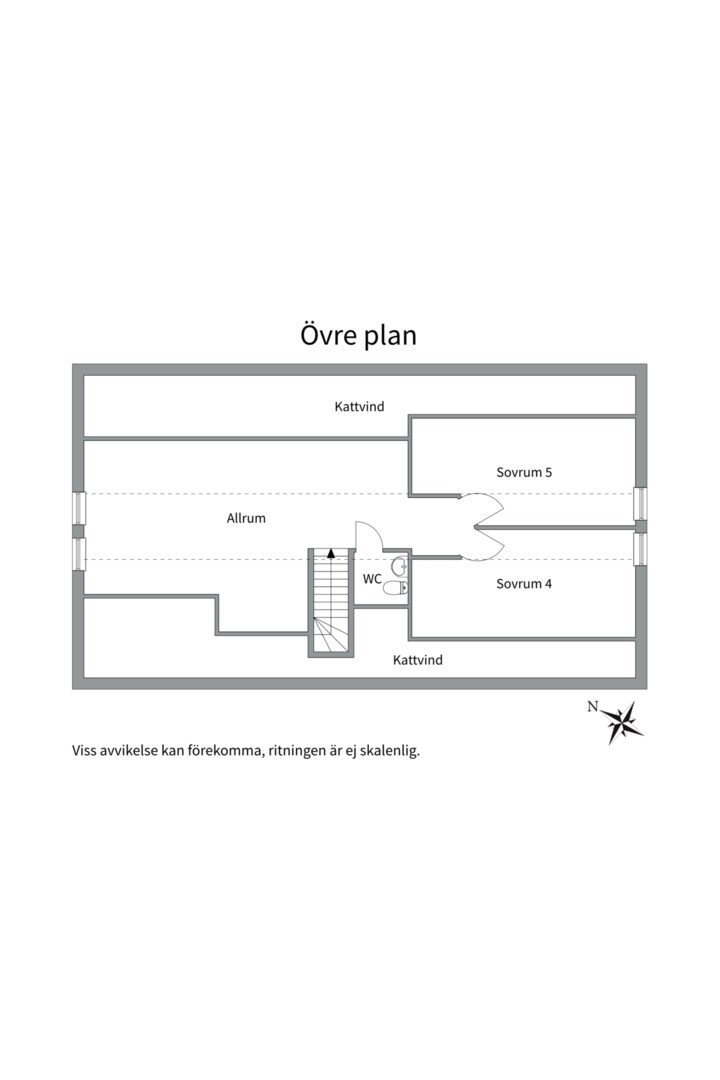 Planlösning från Gamla Uppsala 352, Såld i Gamla Uppsala, Uppsala