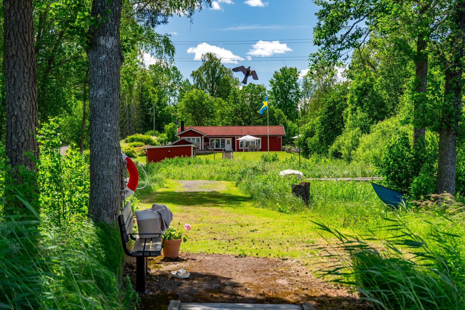 Bostadsbild från Strandsjövägen 42, Såld i Järlåsa, Uppsala