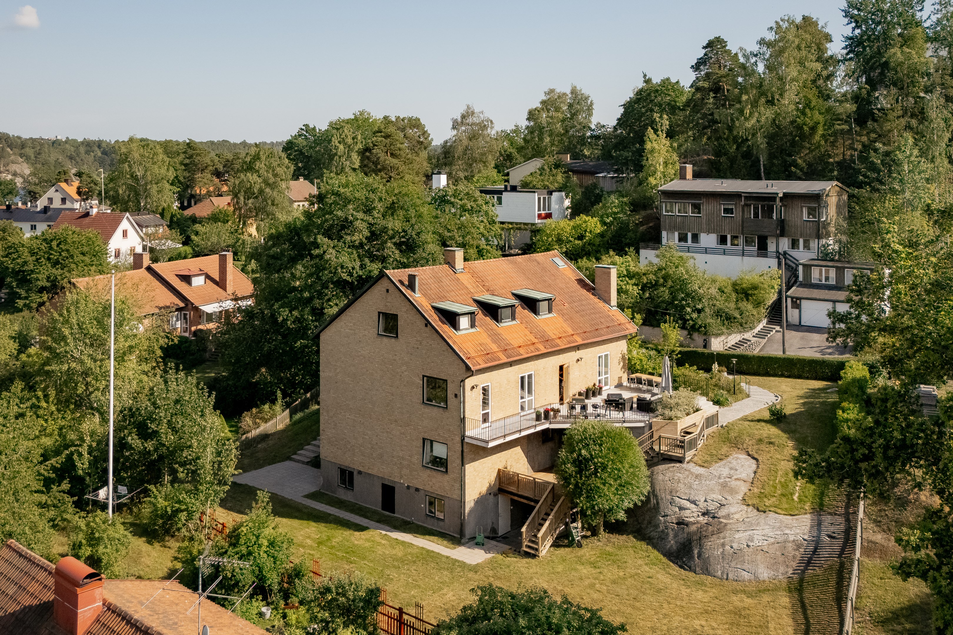 Bostadsbild från Patrons väg 21, Till salu i Saltsjö-Duvnäs, Nacka