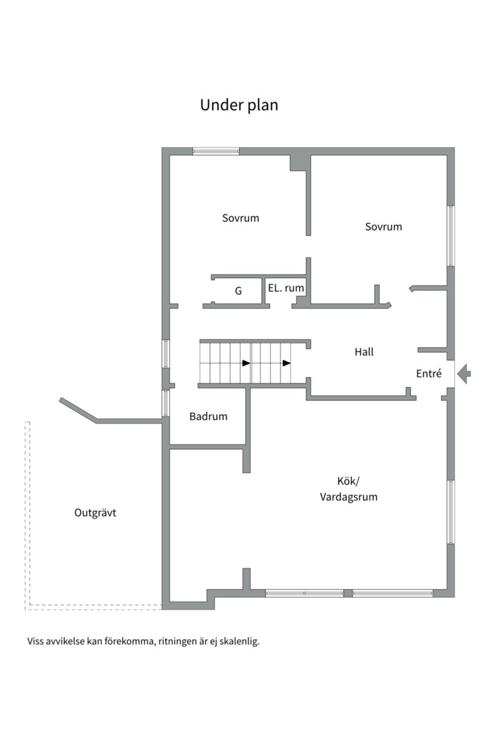 Planlösning från Patrons väg 21, Till salu i Saltsjö-Duvnäs, Nacka
