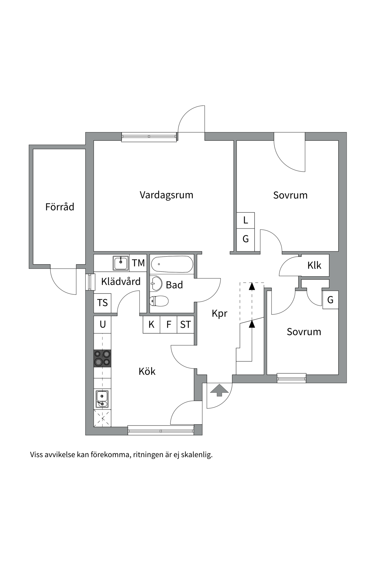 Bostadsbild från Tulpangatan 28, Såld i Gryta, Västerås
