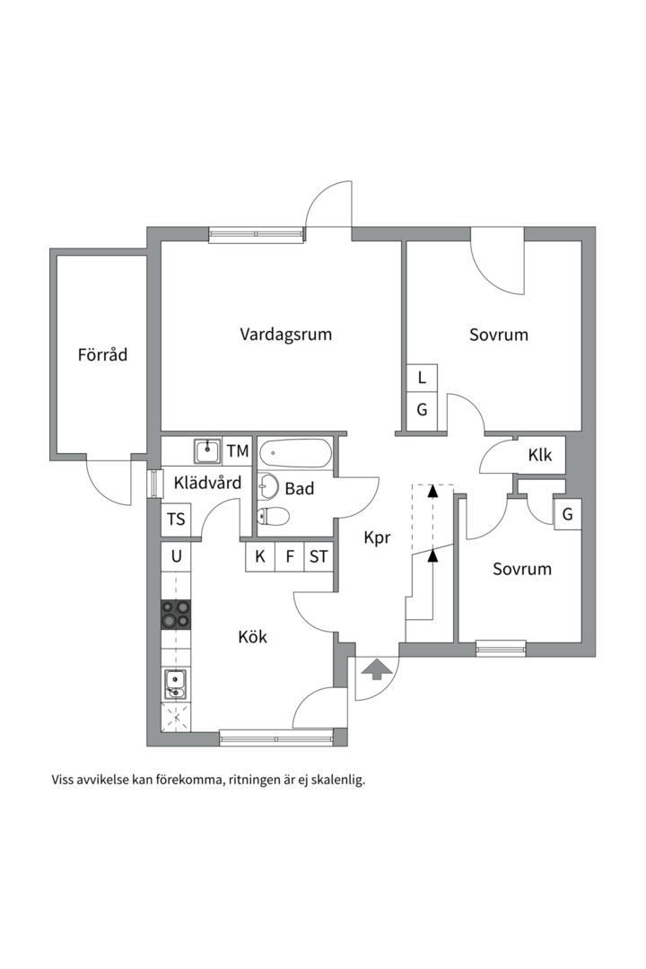 Bostadsbild från Tulpangatan 28, Såld i Gryta, Västerås