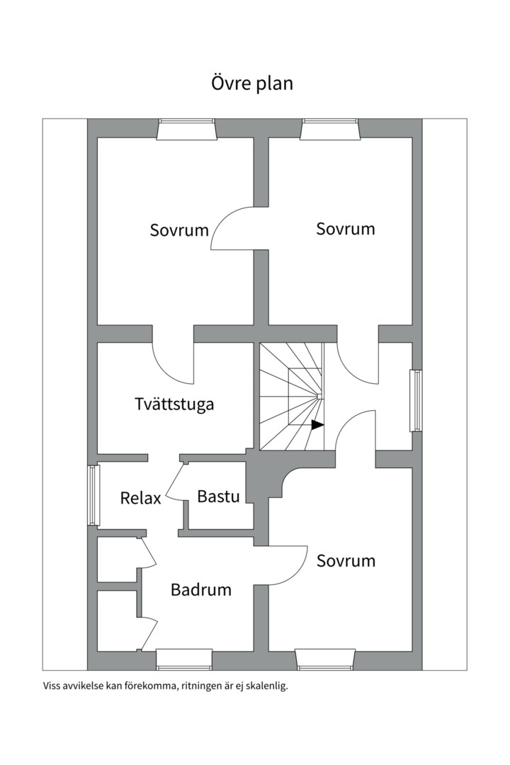 Planlösning från Duvnäs Udde 15, Till salu i Saltsjö-Duvnäs, Nacka