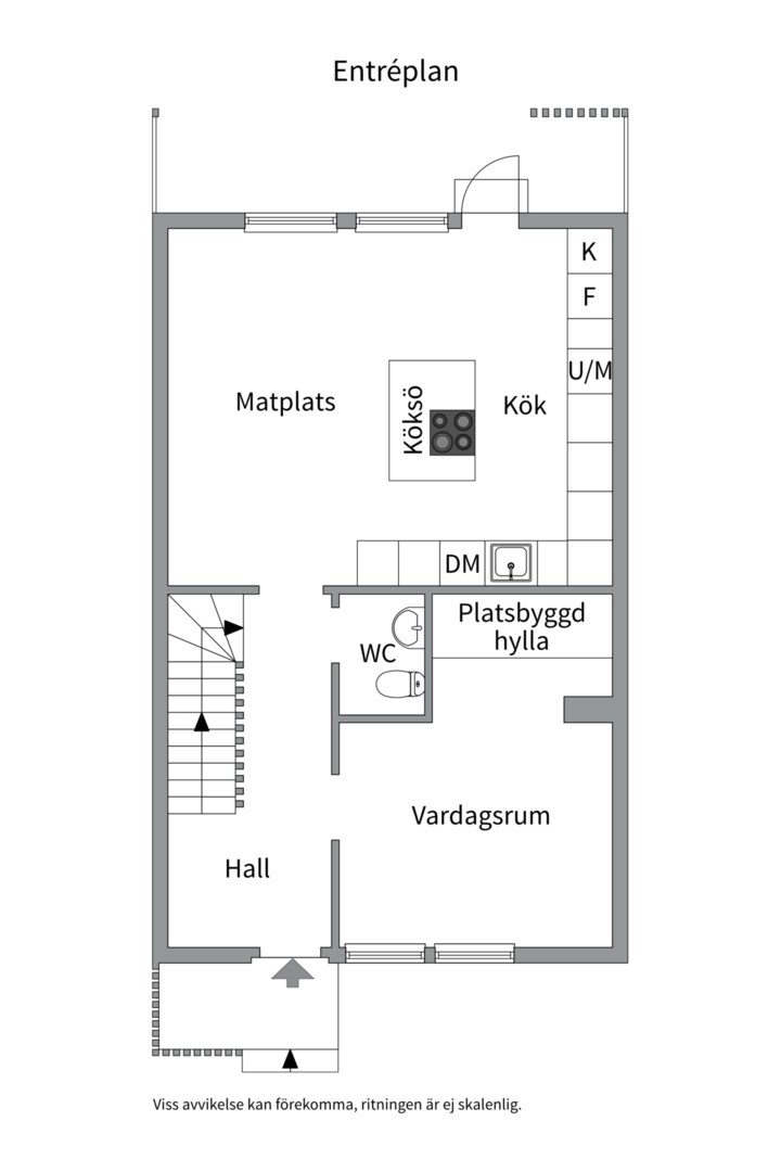 Planlösning från Knalleborgsvägen 5D, Såld i Ekerö, Ekerö