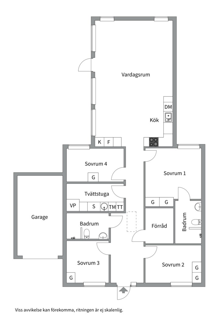 Bostadsbild från Kompassvägen 9A, Såld i Skälby, Västerås