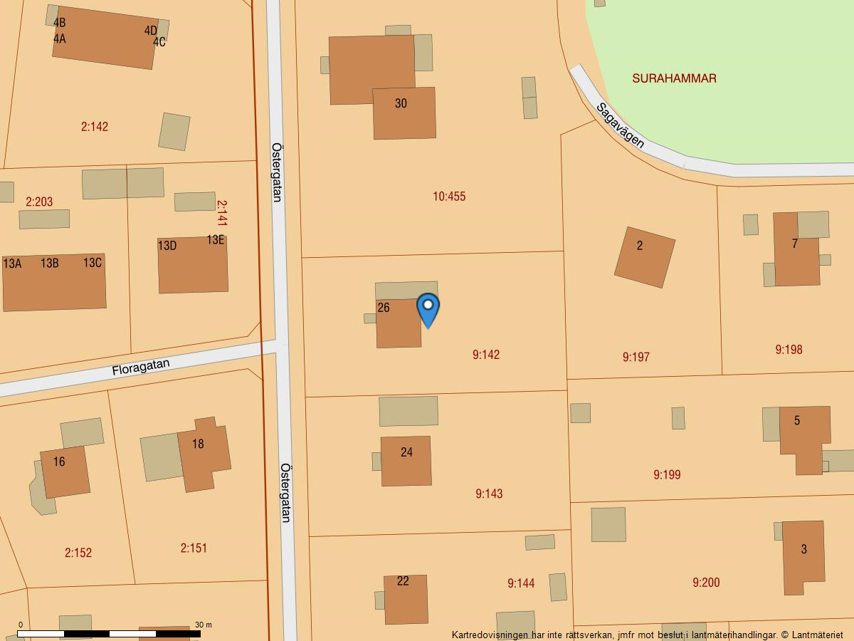 Bostadsbild från Östergatan 26, Till salu i Surahammar, Surahammar