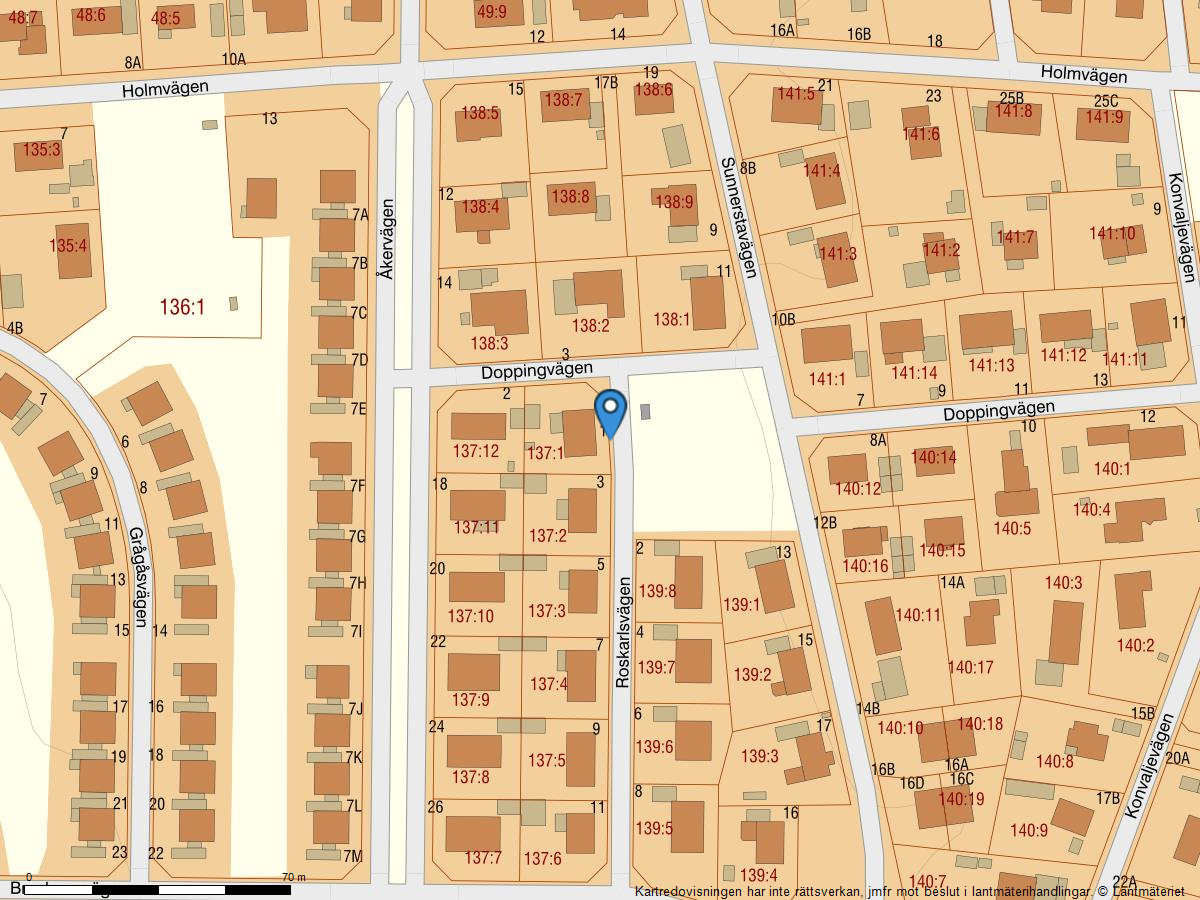 Bostadsbild från Roskarlsvägen 1, Såld i Sunnersta, Uppsala