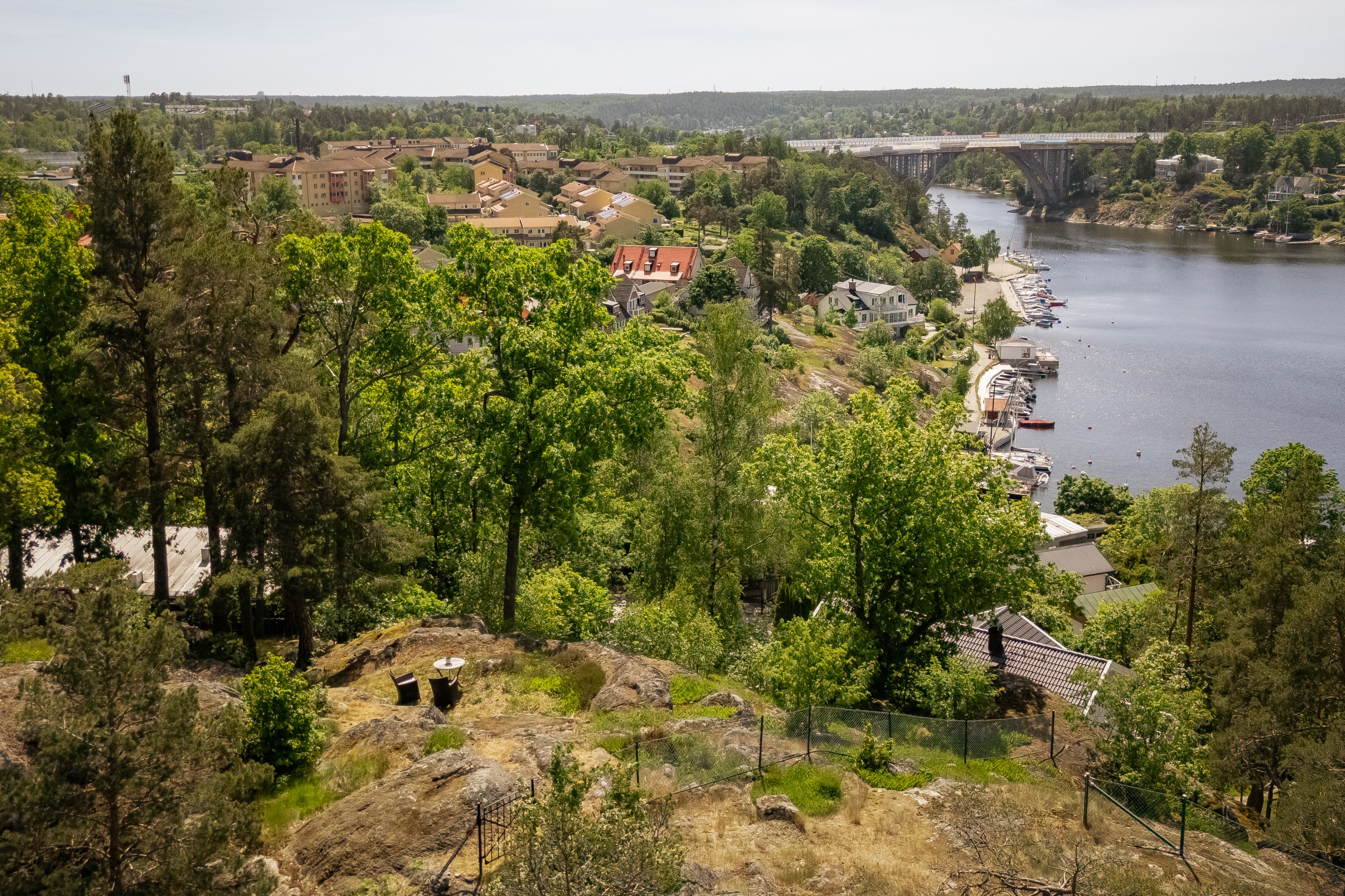 Bostadsbild från Talluddsvägen 9, Såld i Lilla Björknäs, Nacka