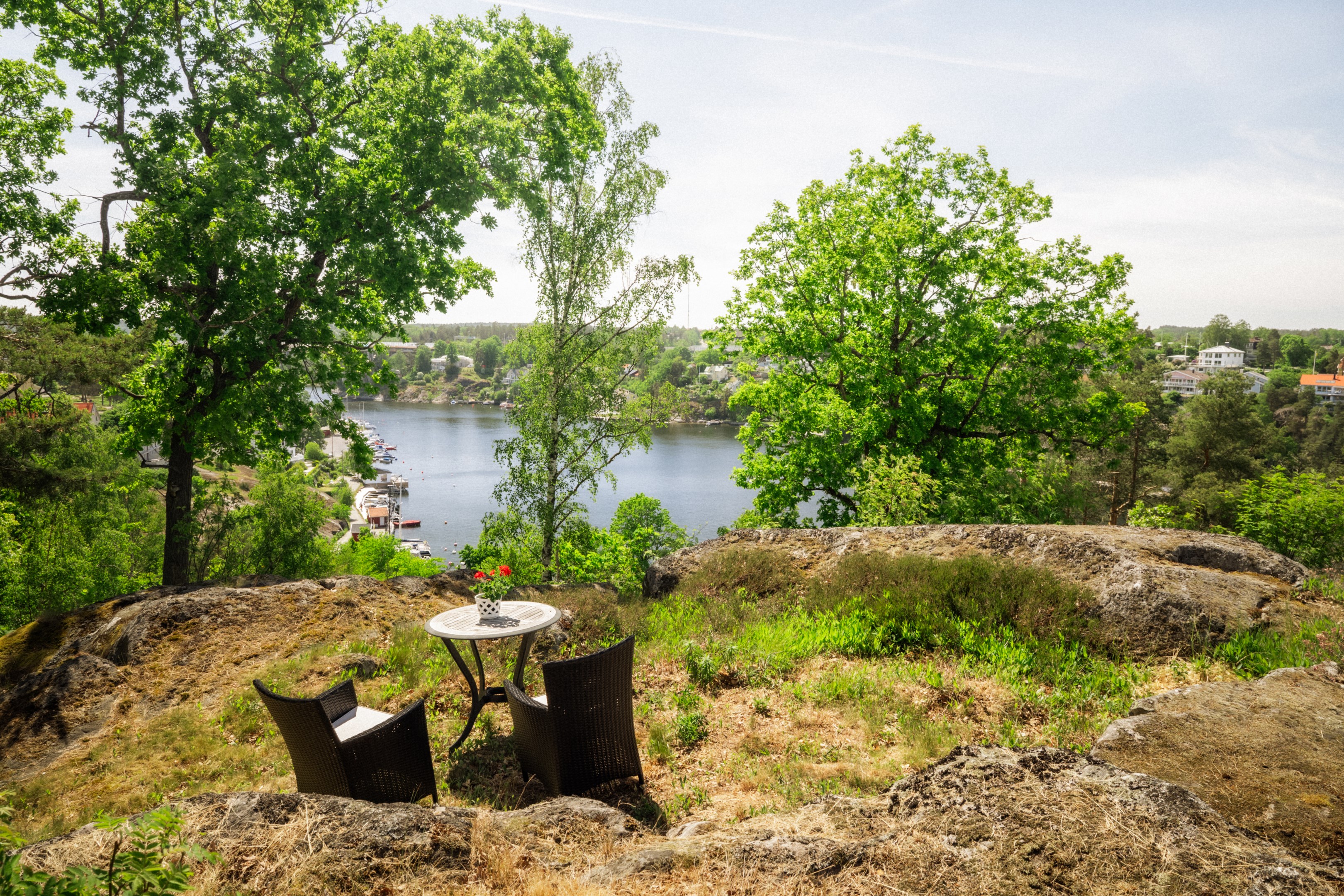 Bostadsbild från Talluddsvägen 9, Såld i Lilla Björknäs, Nacka