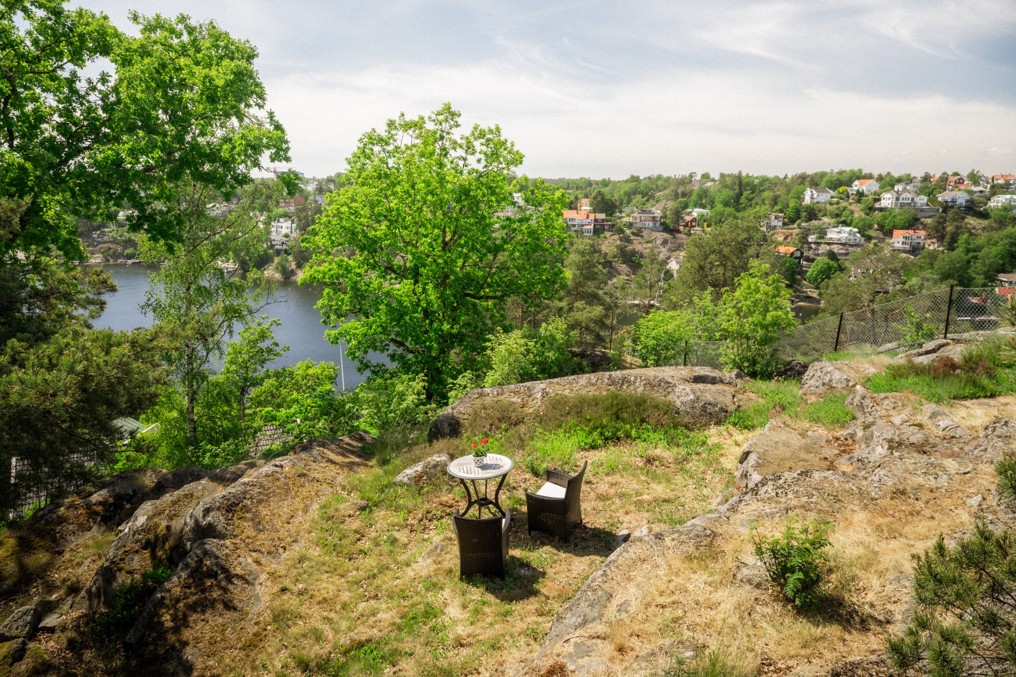 Bostadsbild från Talluddsvägen 9, Såld i Lilla Björknäs, Nacka