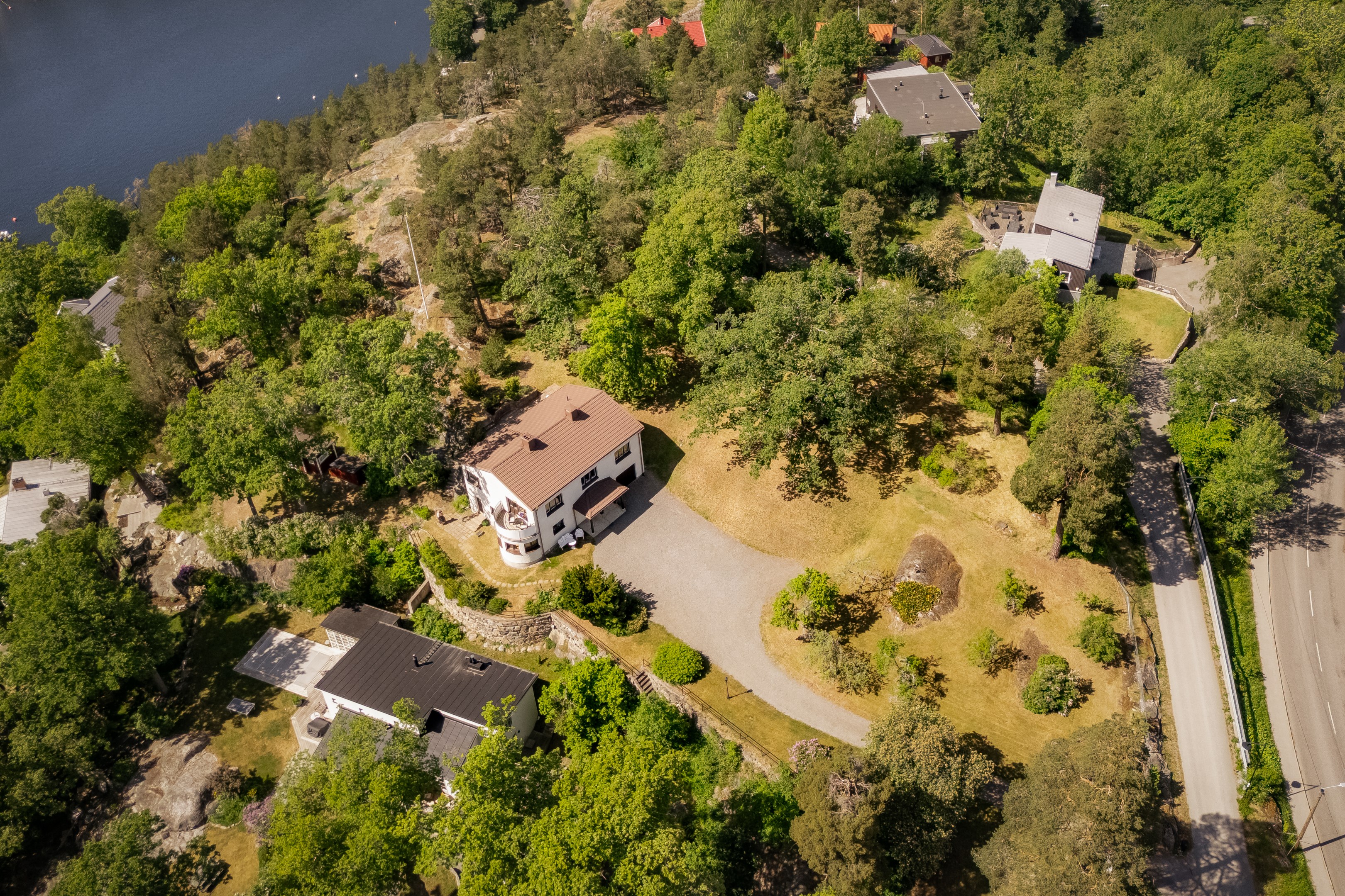Bostadsbild från Talluddsvägen 9, Såld i Lilla Björknäs, Nacka