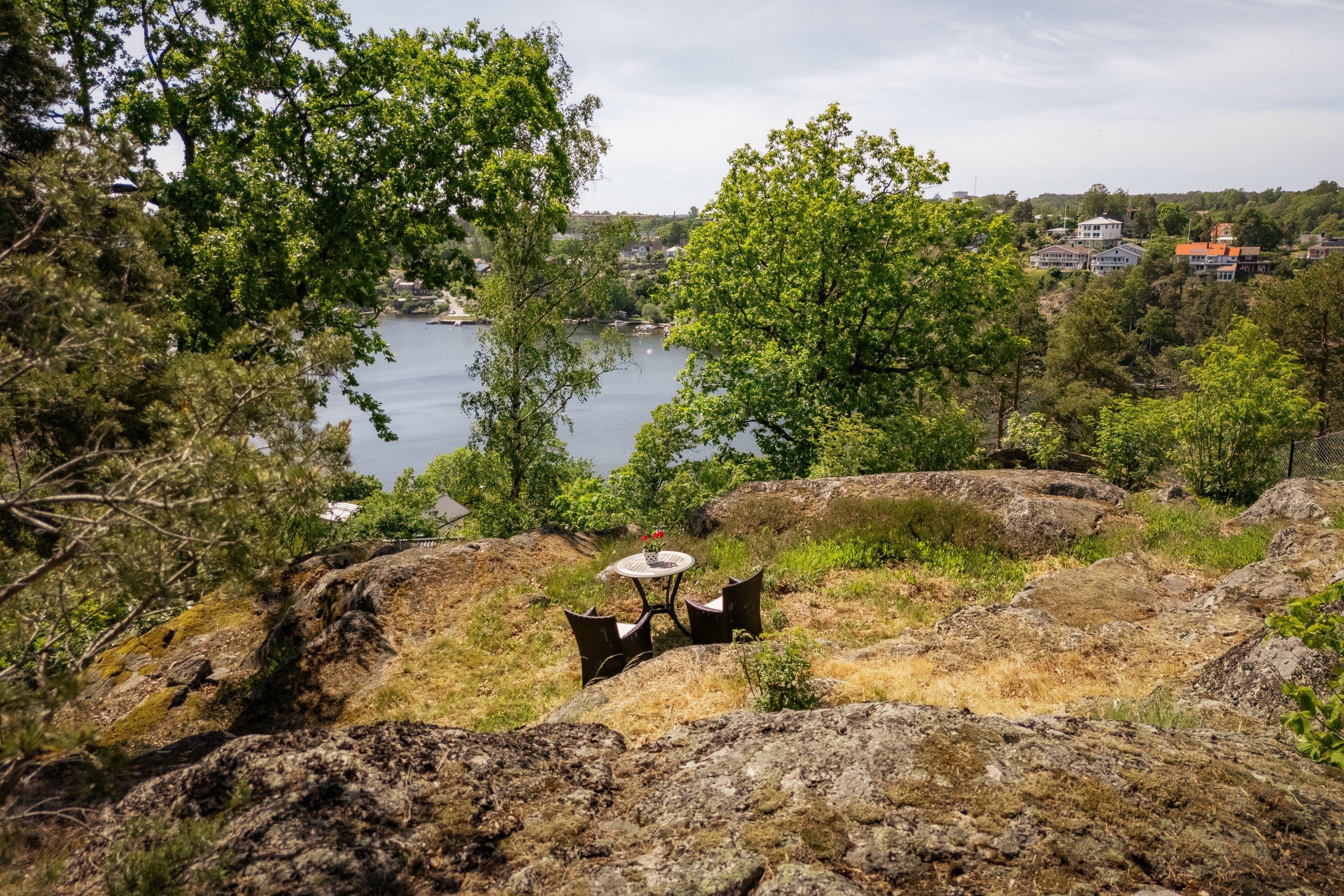 Bostadsbild från Talluddsvägen 9, Såld i Lilla Björknäs, Nacka