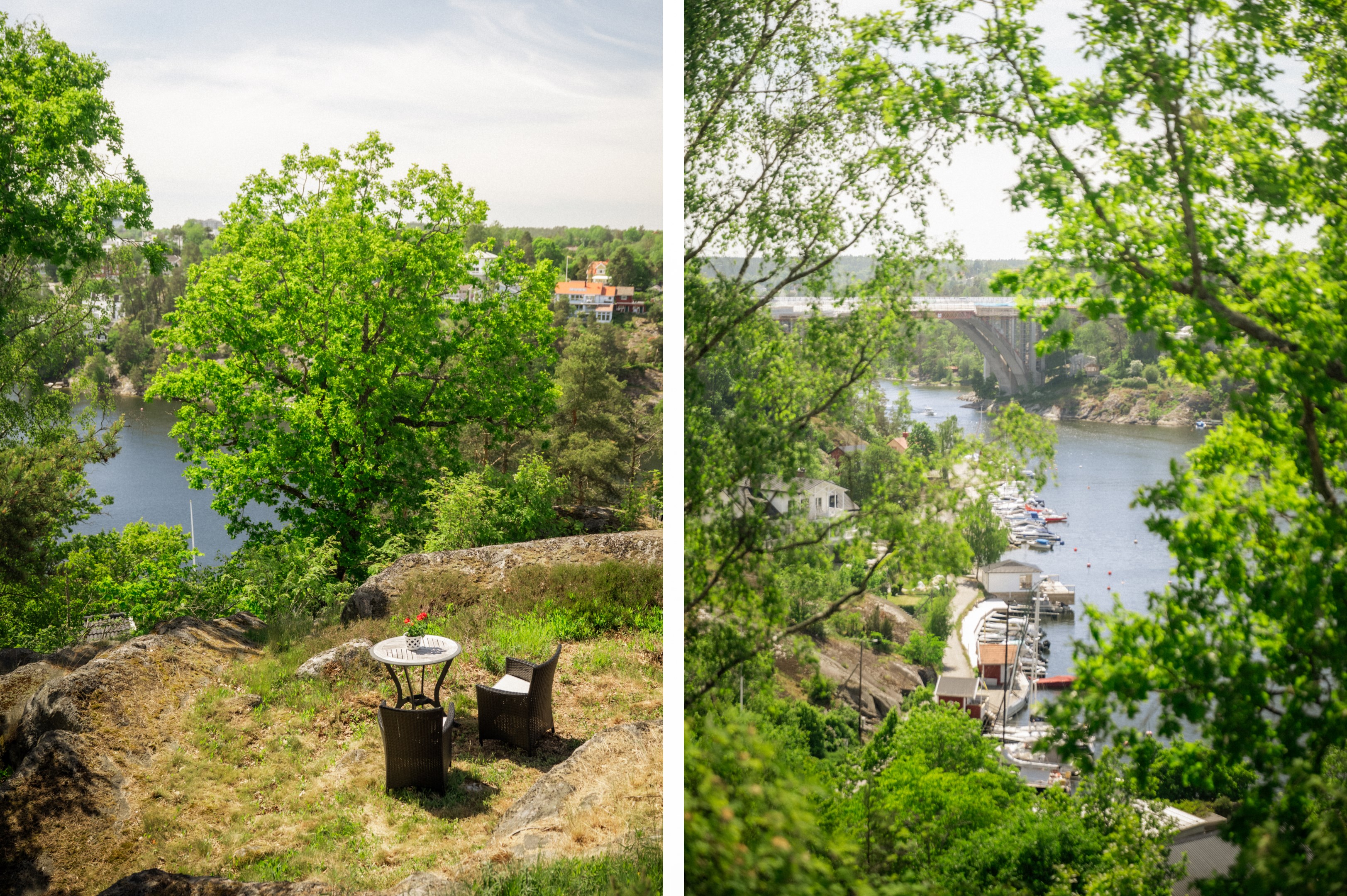 Bostadsbild från Talluddsvägen 9, Såld i Lilla Björknäs, Nacka
