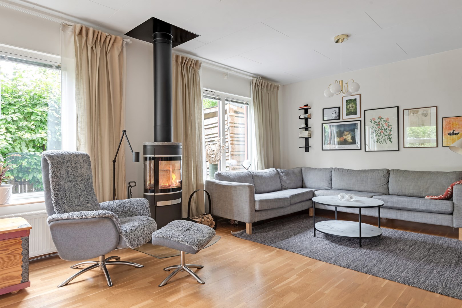 Bostadsbild från Pimpstensvägen 11, Såld i Herrhagen, Uppsala