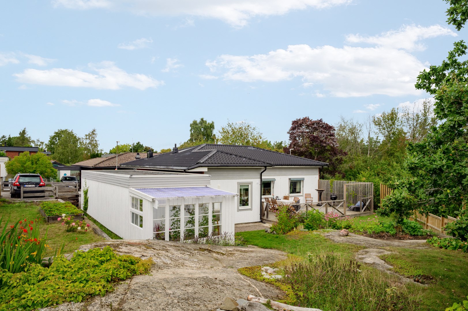 Bostadsbild från Kalvövägen 12, Såld i Krokhöjden, Nacka