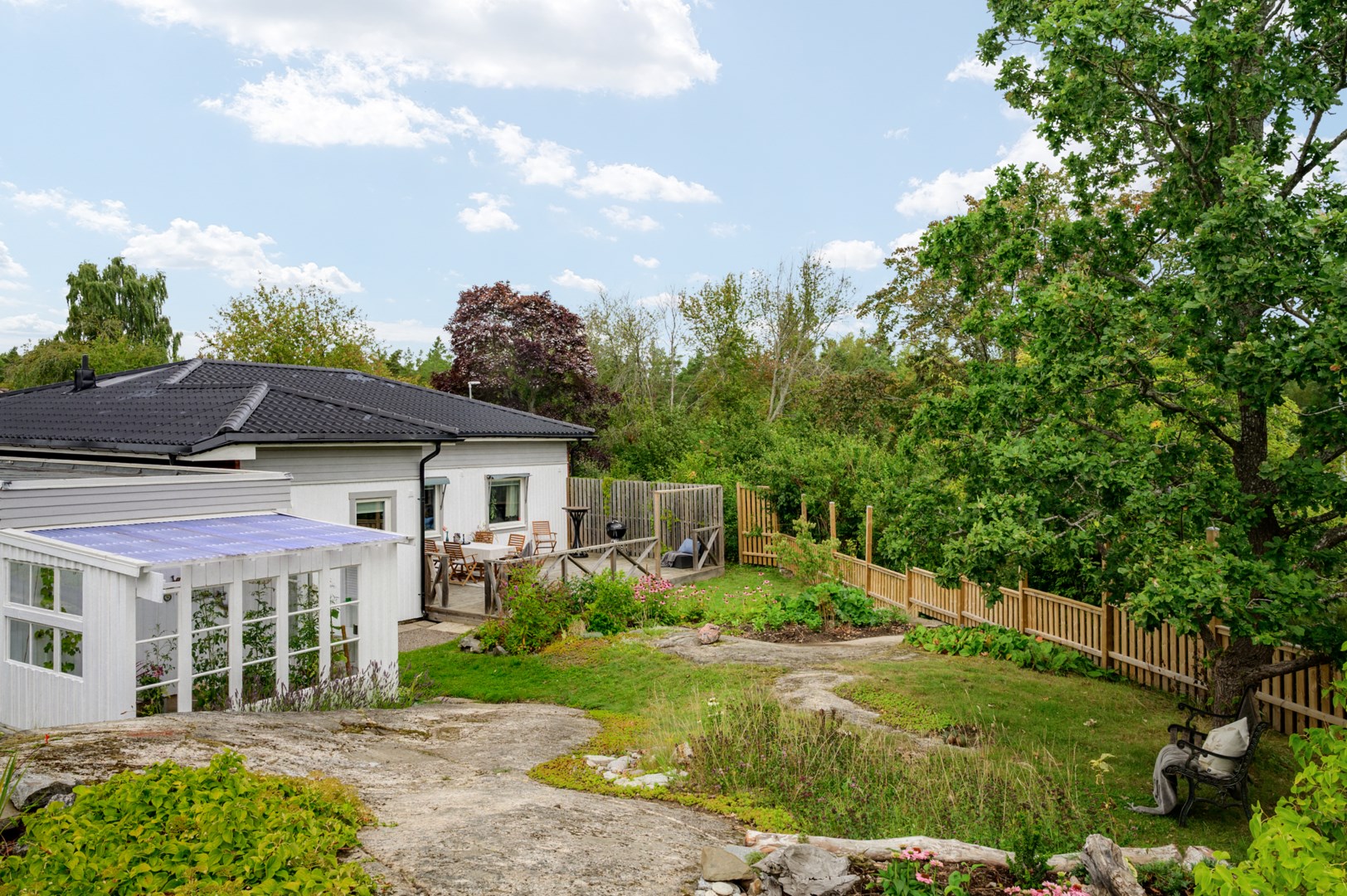 Bostadsbild från Kalvövägen 12, Såld i Krokhöjden, Nacka