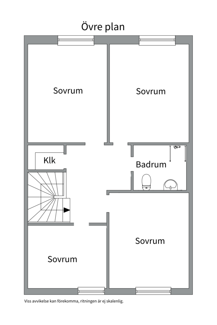 Planlösning från Lövstagatan 35, Såld i Malmaberg, Västerås