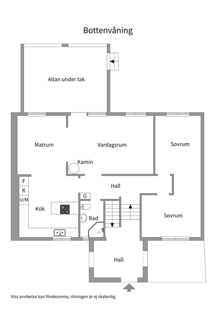 Bostadsbild från Mattisens väg 9, Såld i Skultuna, Västerås