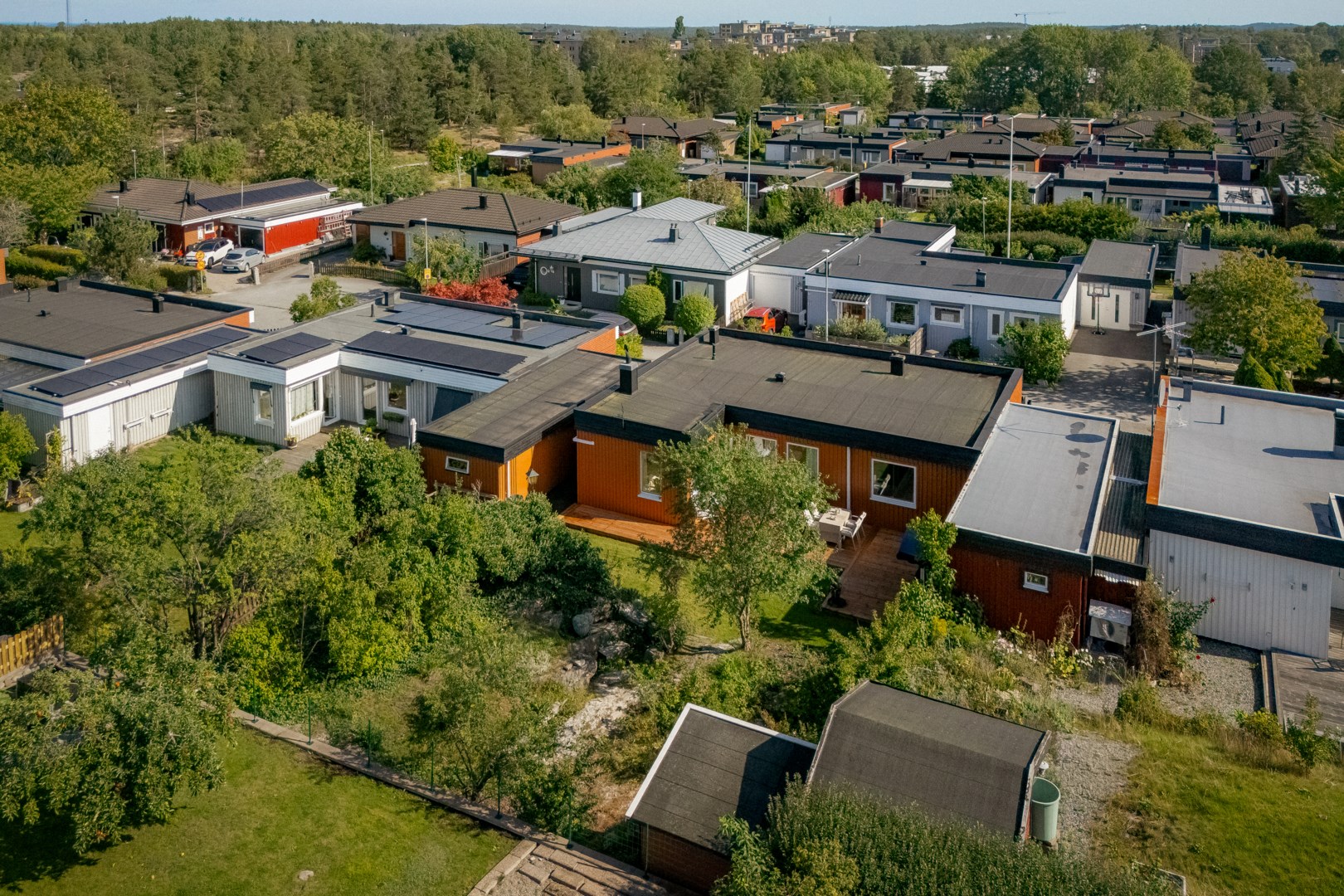 Bostadsbild från Ängsövägen 5, Såld i Krokhöjden, Nacka