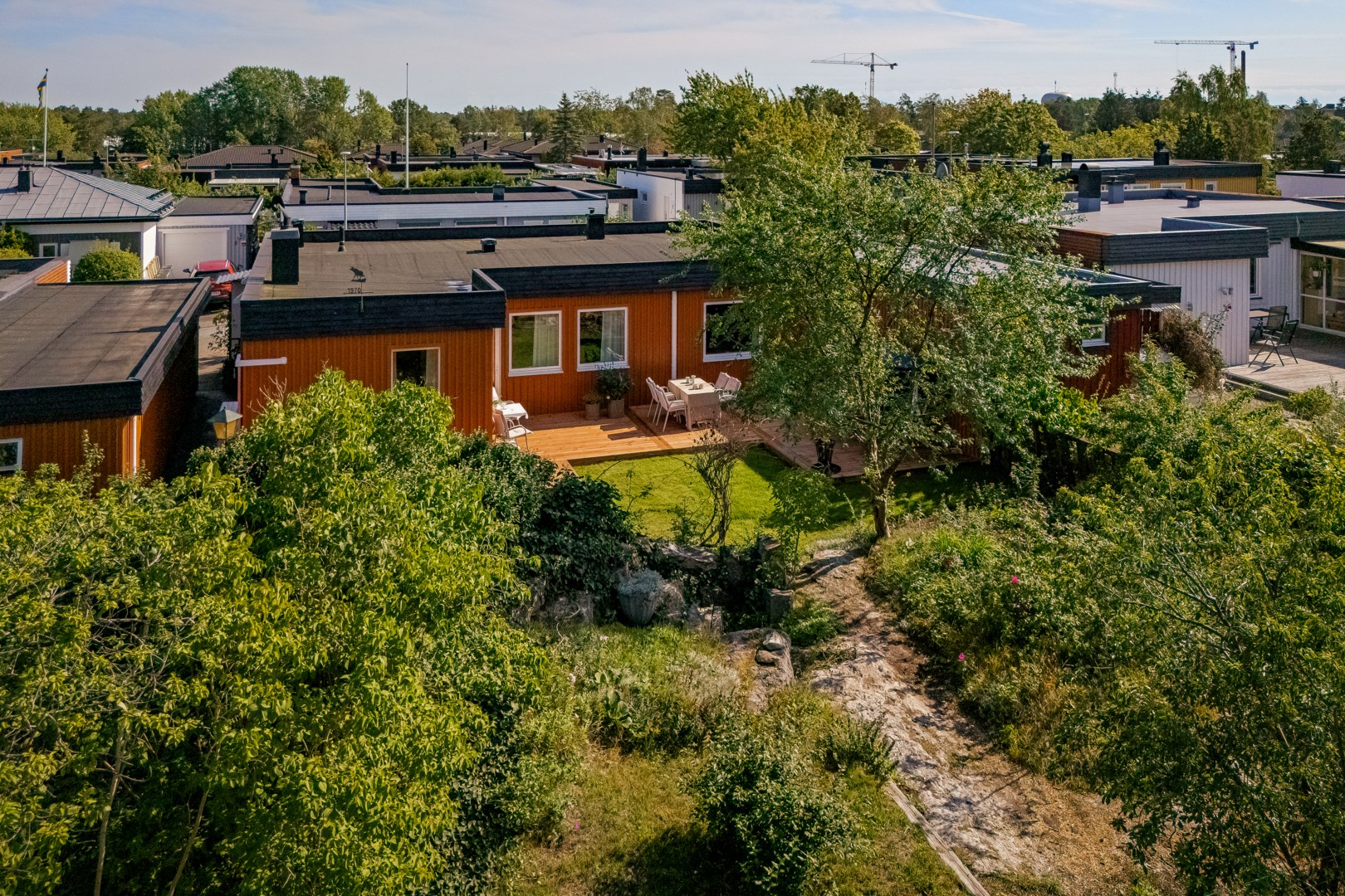 Bostadsbild från Ängsövägen 5, Såld i Krokhöjden, Nacka