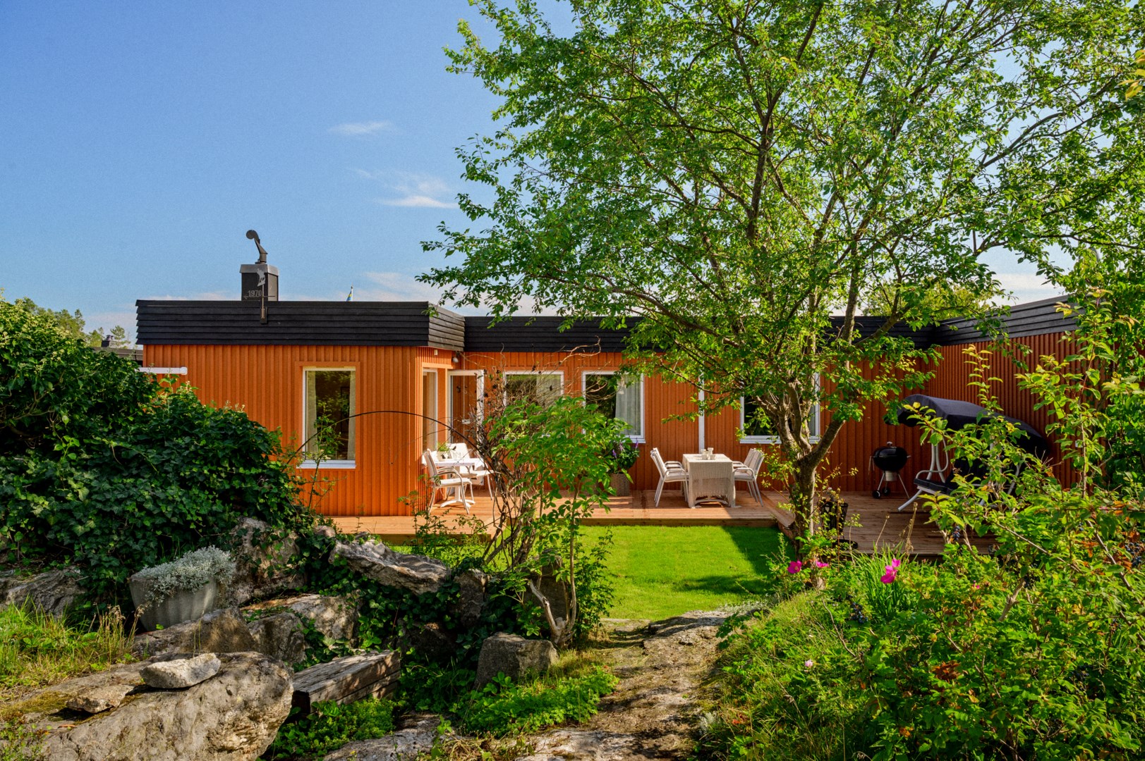 Bostadsbild från Ängsövägen 5, Såld i Krokhöjden, Nacka