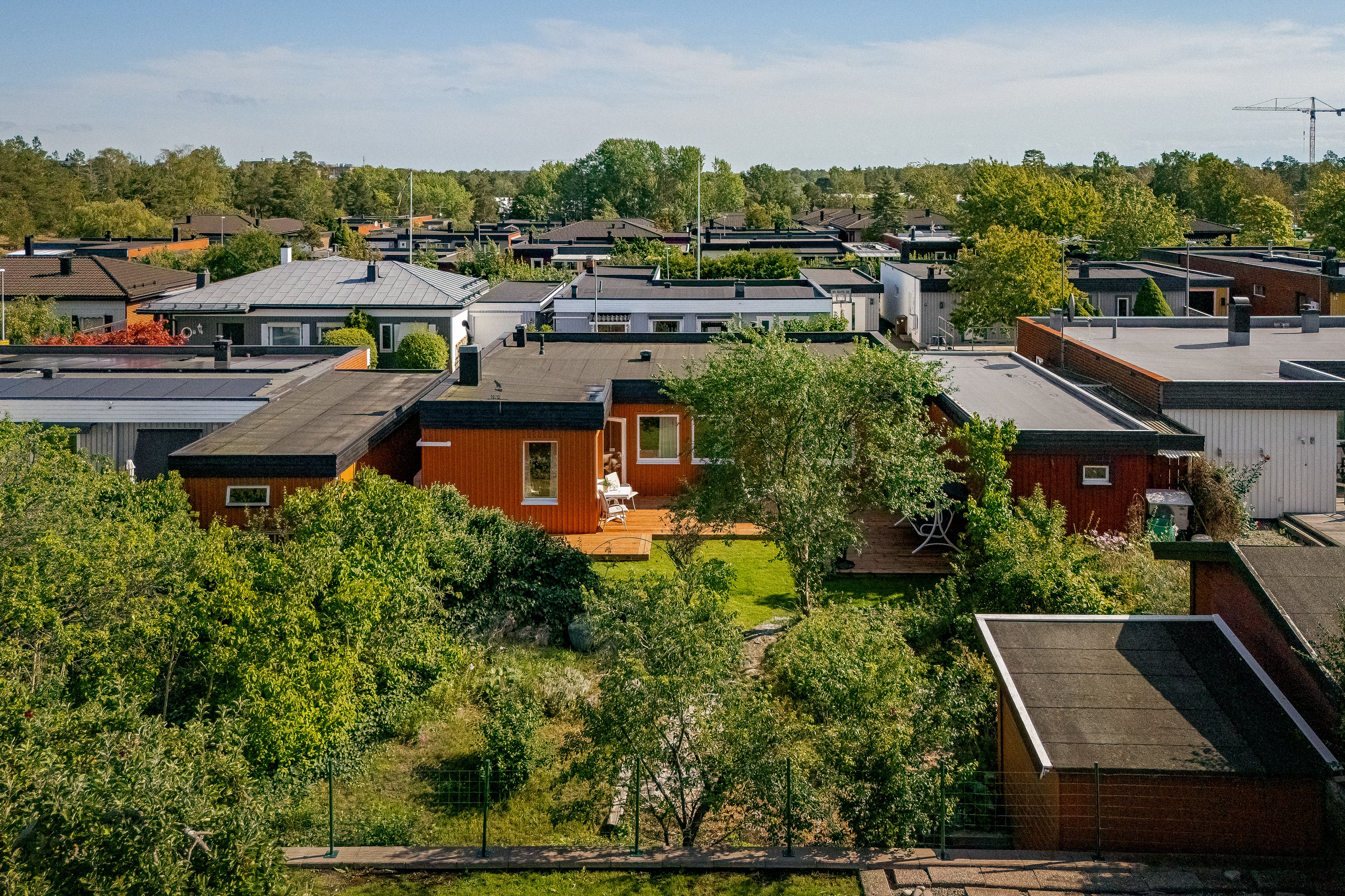 Bostadsbild från Ängsövägen 5, Såld i Krokhöjden, Nacka