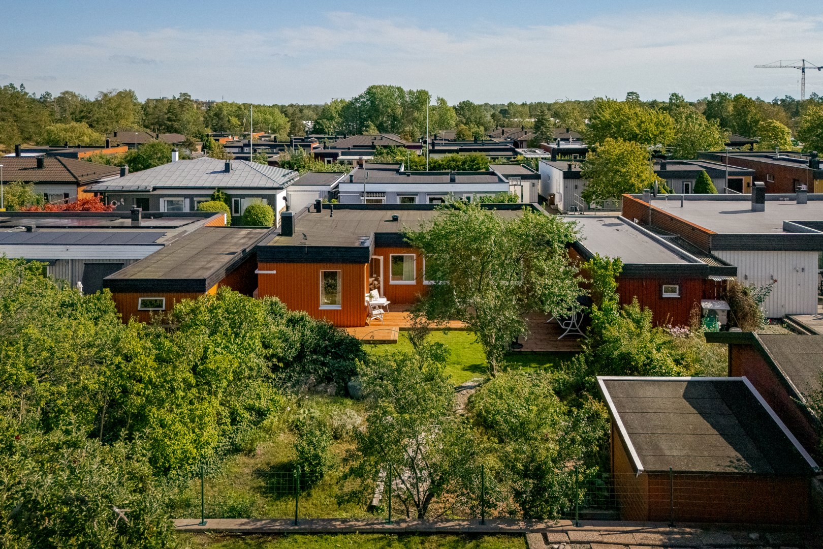 Bostadsbild från Ängsövägen 5, Såld i Krokhöjden, Nacka