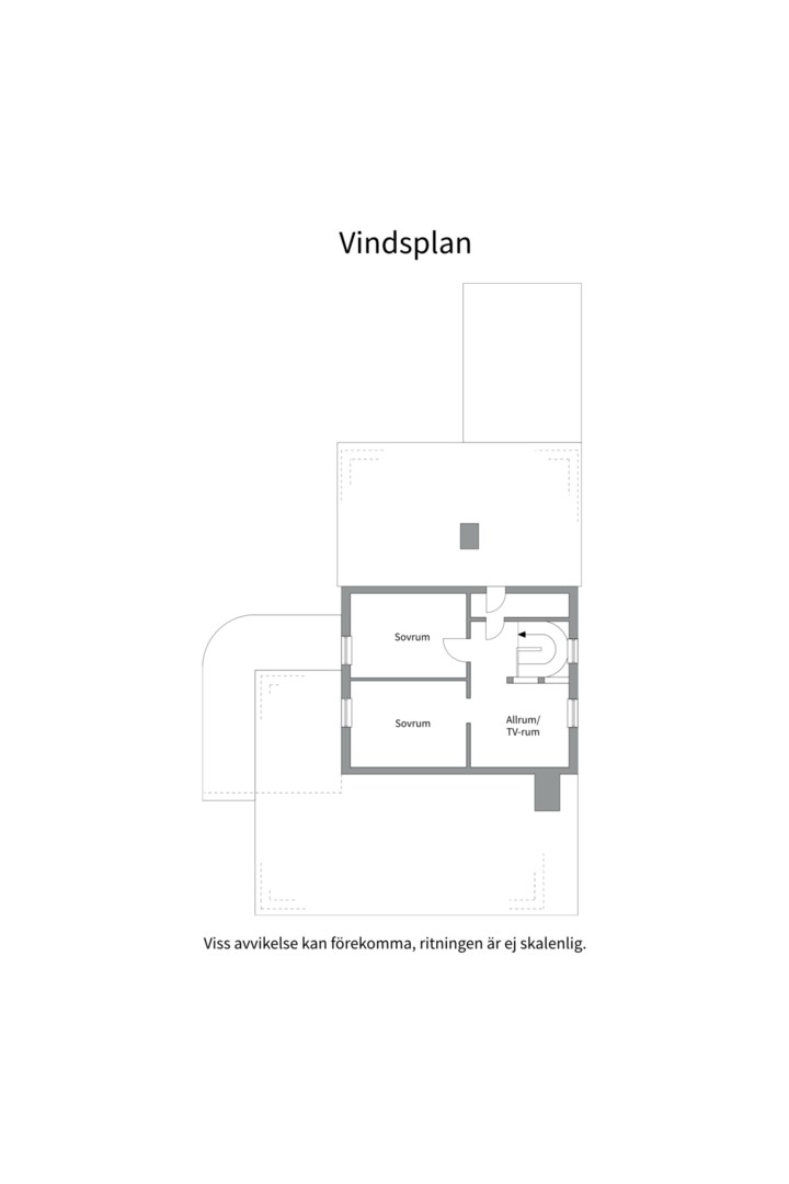 Planlösning från Ejdervägen 12, Såld i Saltsjö-Duvnäs, Nacka