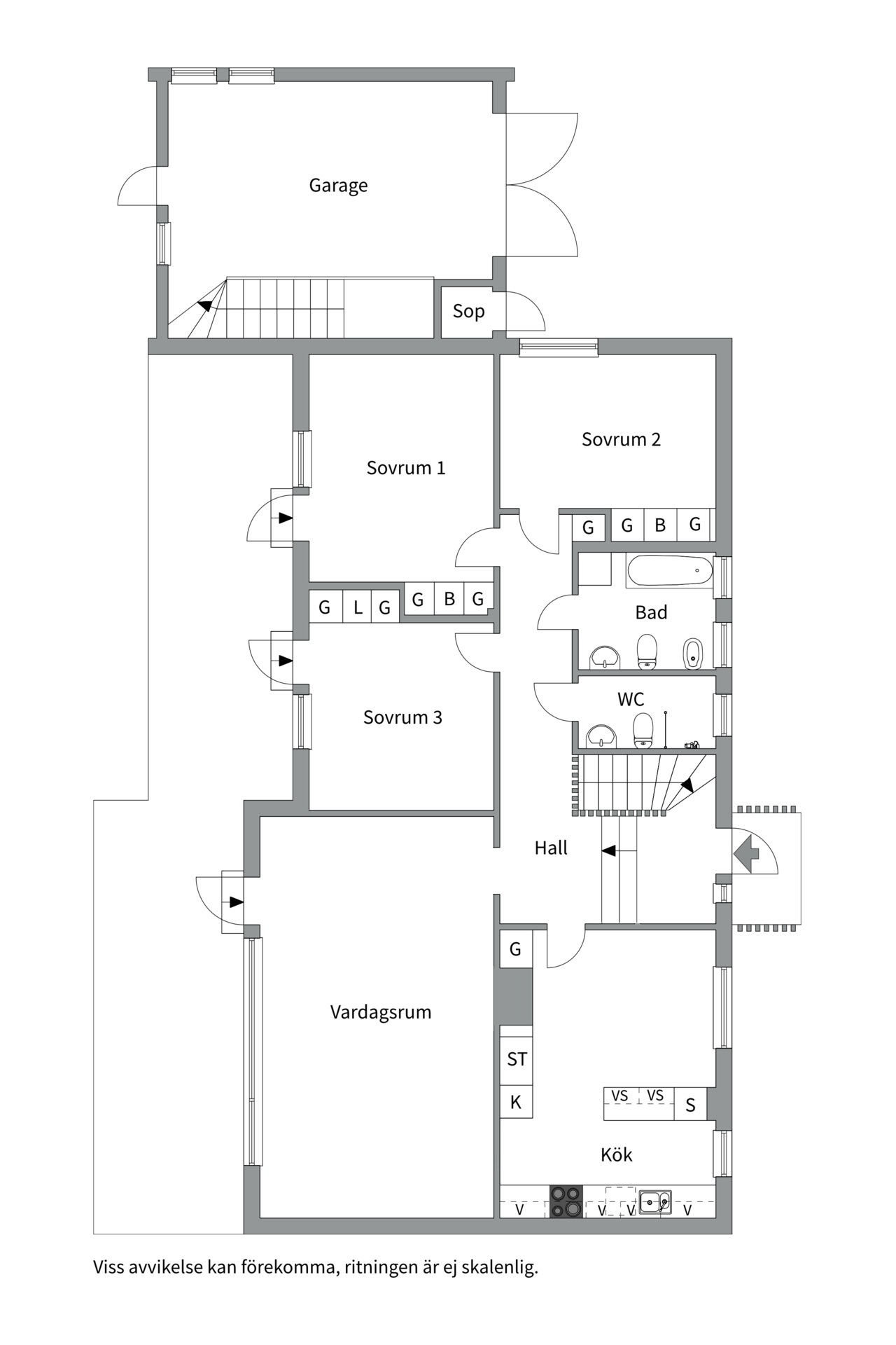 Bostadsbild från Ångloksgatan 7, Såld i Tillberga, Västerås