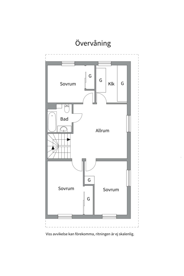 Planlösning från Dag Hammarskjölds väg 244B, Såld i Sunnersta, Uppsala