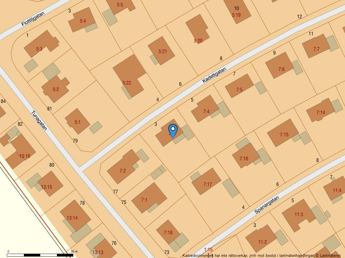 Bostadsbild från Kadettgatan 3, Såld i Bärby Hage, Uppsala