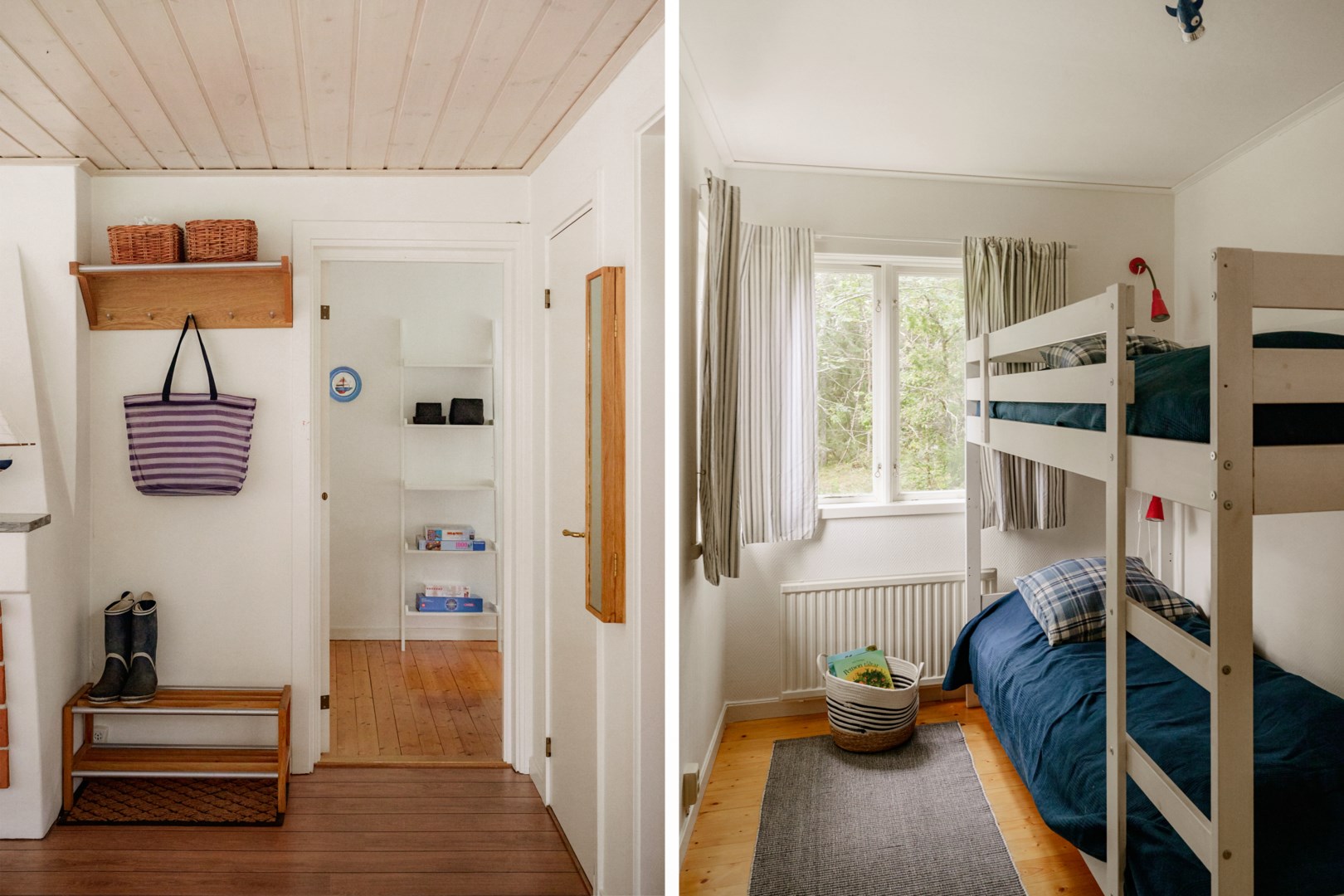 Hall & barnrum - gästhus.