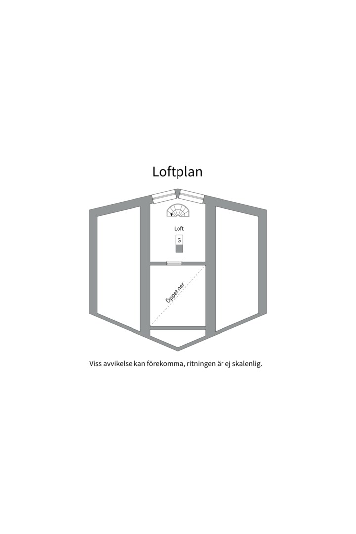 Planlösning från Rosenvägen 10, Kommande i Vindö - Överby, Värmdö