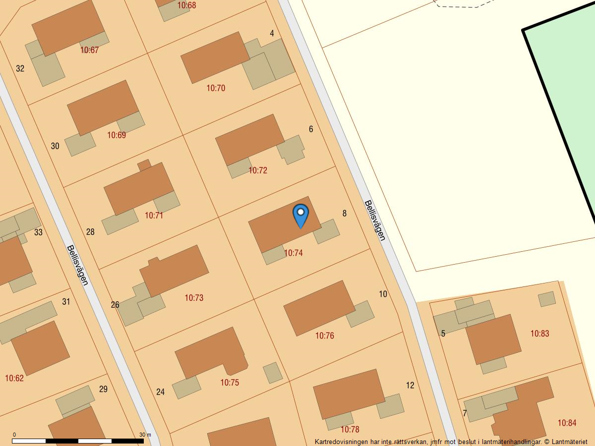 Bostadsbild från Bellisvägen 8, Såld i Lövstalöt, Uppsala