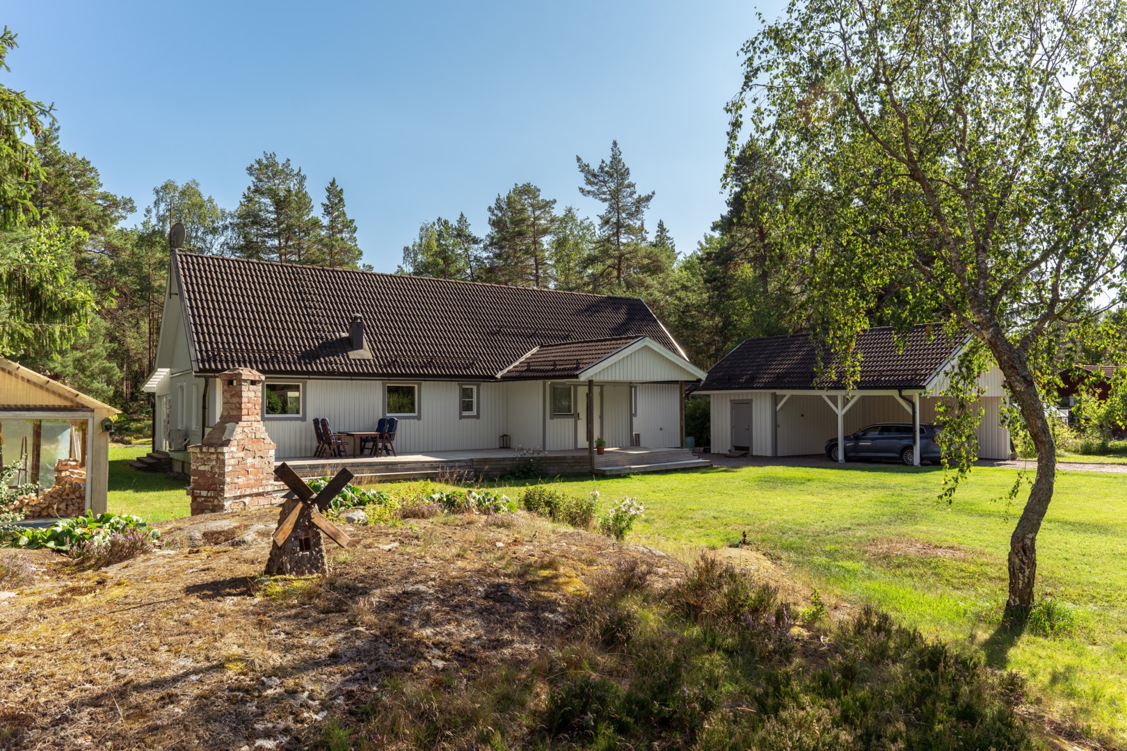 Bostadsbild från Angöringsvägen 21, Kommande i Södra kopparmora, Värmdö