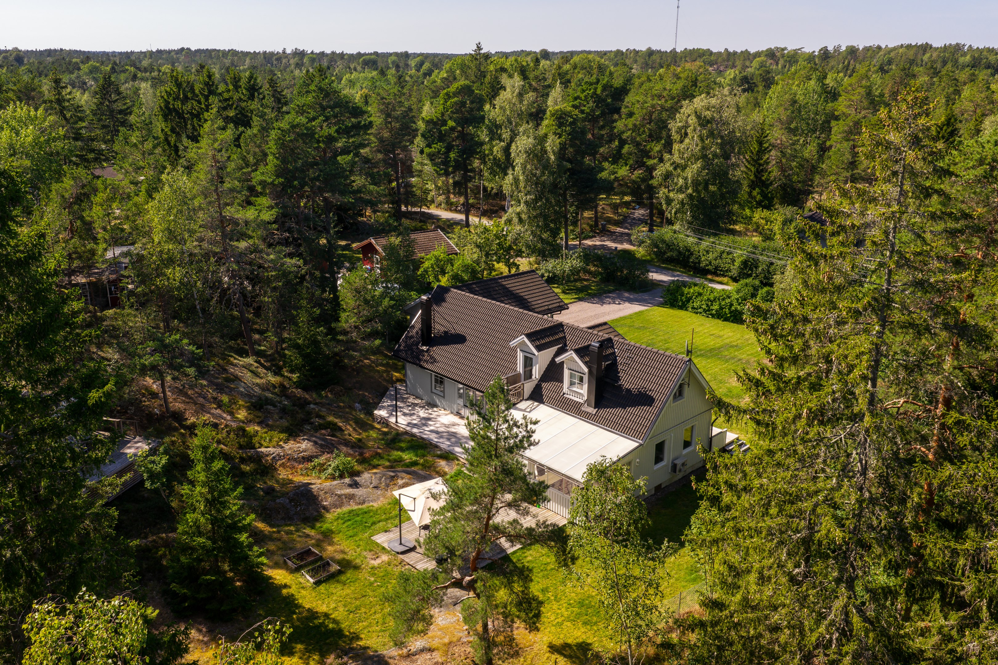 Bostadsbild från Angöringsvägen 21, Kommande i Södra kopparmora, Värmdö