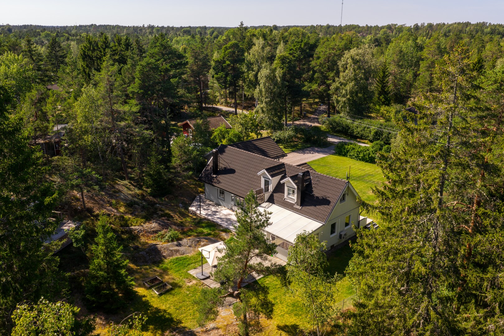 Bostadsbild från Angöringsvägen 21, Kommande i Södra kopparmora, Värmdö