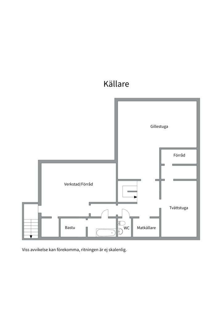 Planlösning från Plåtslagarvägen 80, Såld i Tullinge Skog, Botkyrka