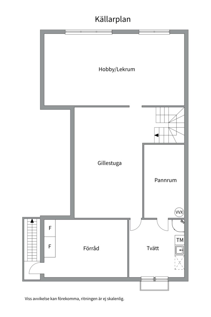 Planlösning från Timjansgatan 99, Såld i Årsta, Uppsala