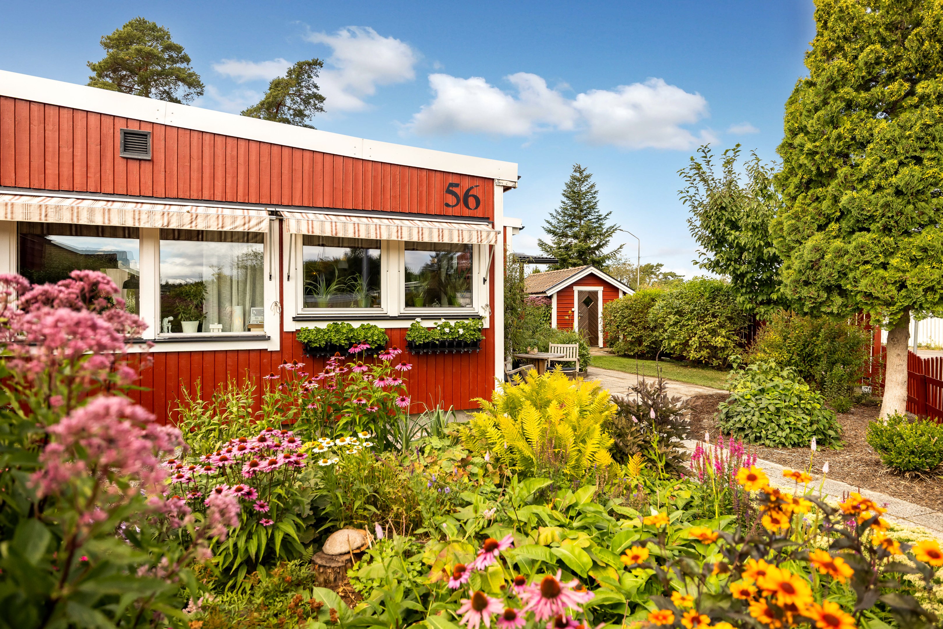 Bostadsbild från Svedbovägen 56, Kommande i Vänge, Uppsala