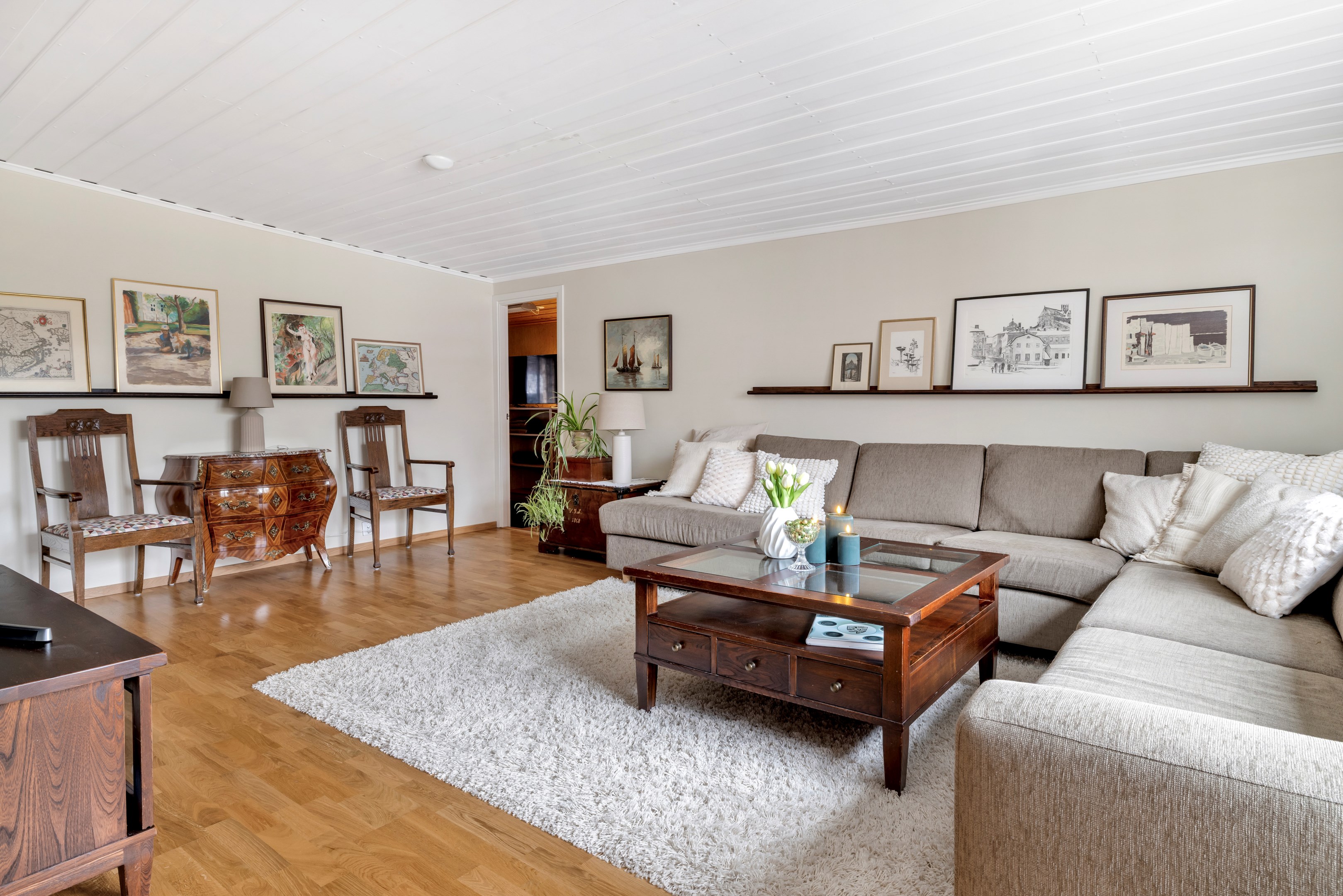 Bostadsbild från Svedbovägen 56, Kommande i Vänge, Uppsala