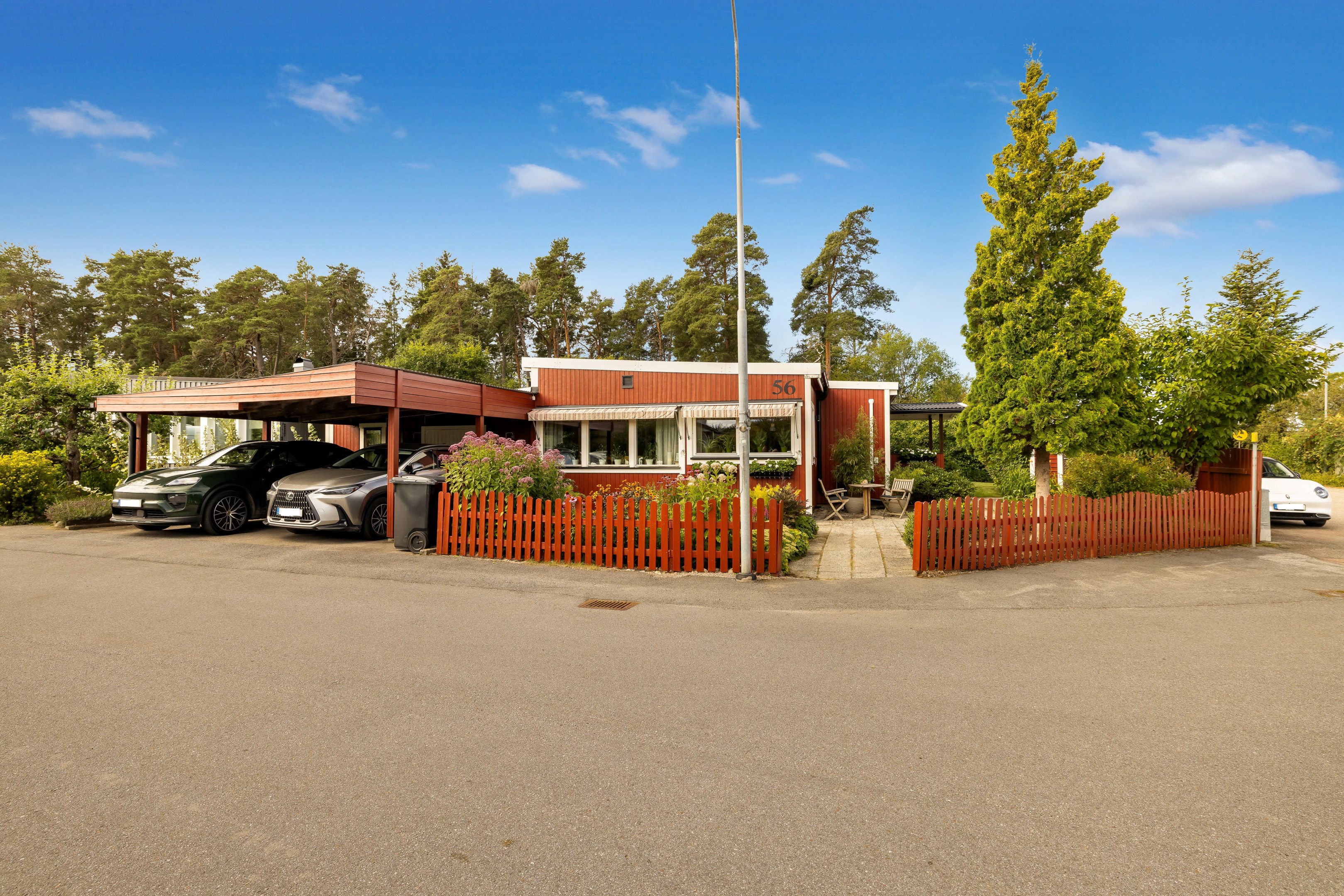 Bostadsbild från Svedbovägen 56, Kommande i Vänge, Uppsala