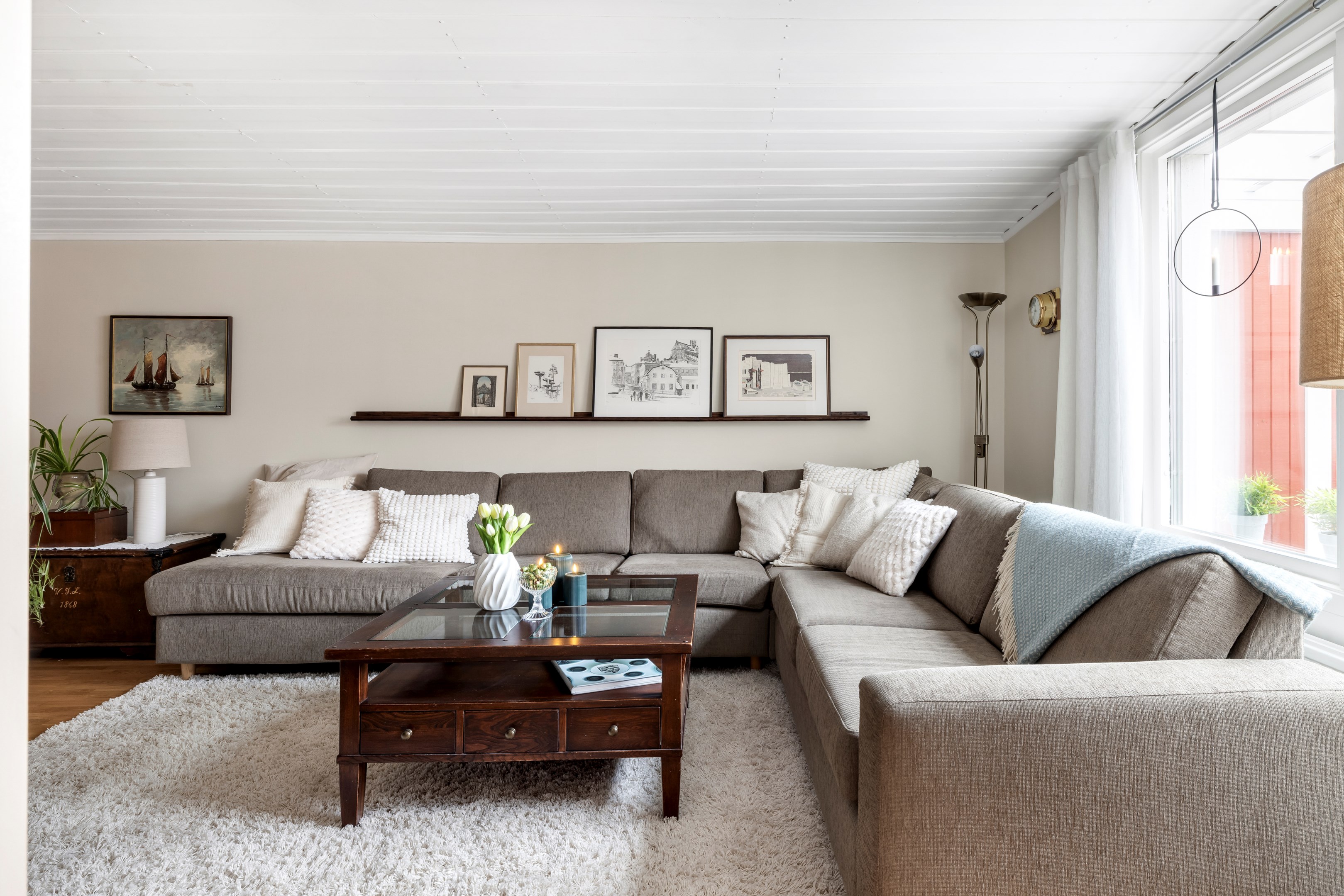 Bostadsbild från Svedbovägen 56, Kommande i Vänge, Uppsala