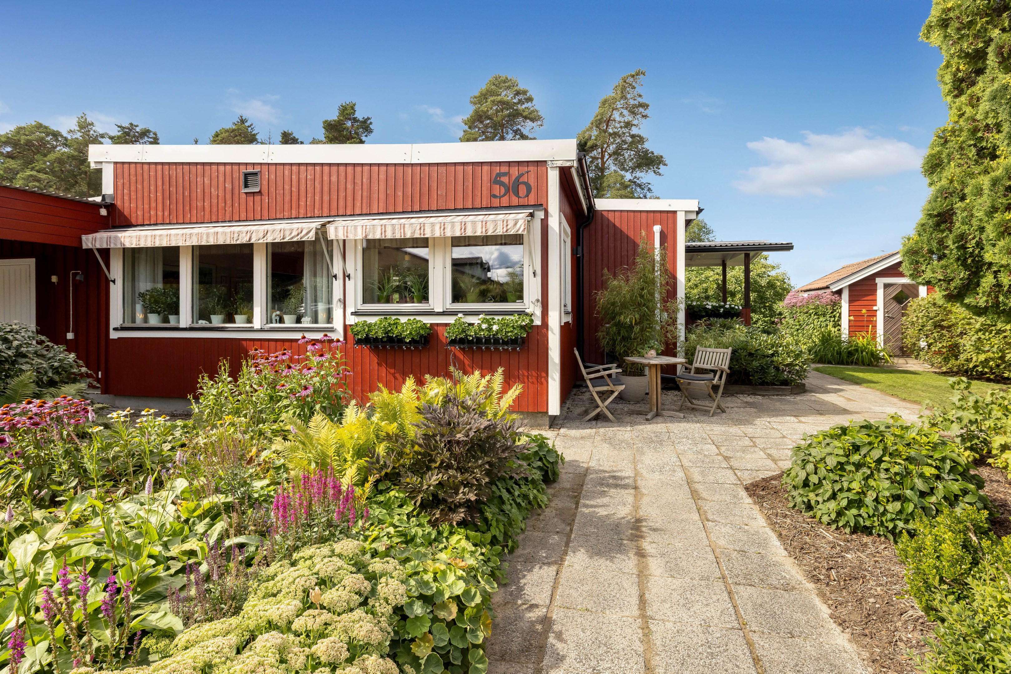 Bostadsbild från Svedbovägen 56, Kommande i Vänge, Uppsala