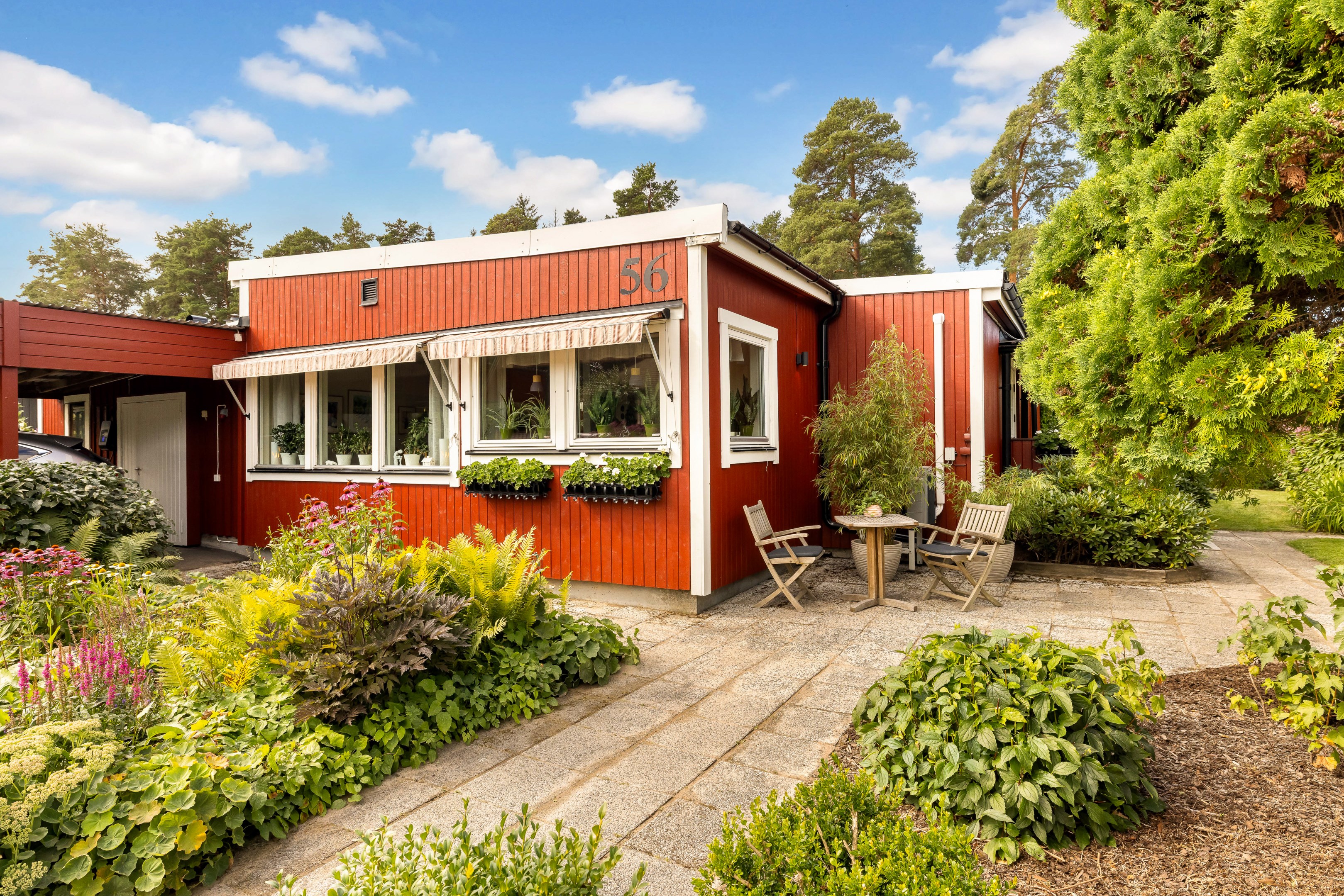 Bostadsbild från Svedbovägen 56, Kommande i Vänge, Uppsala