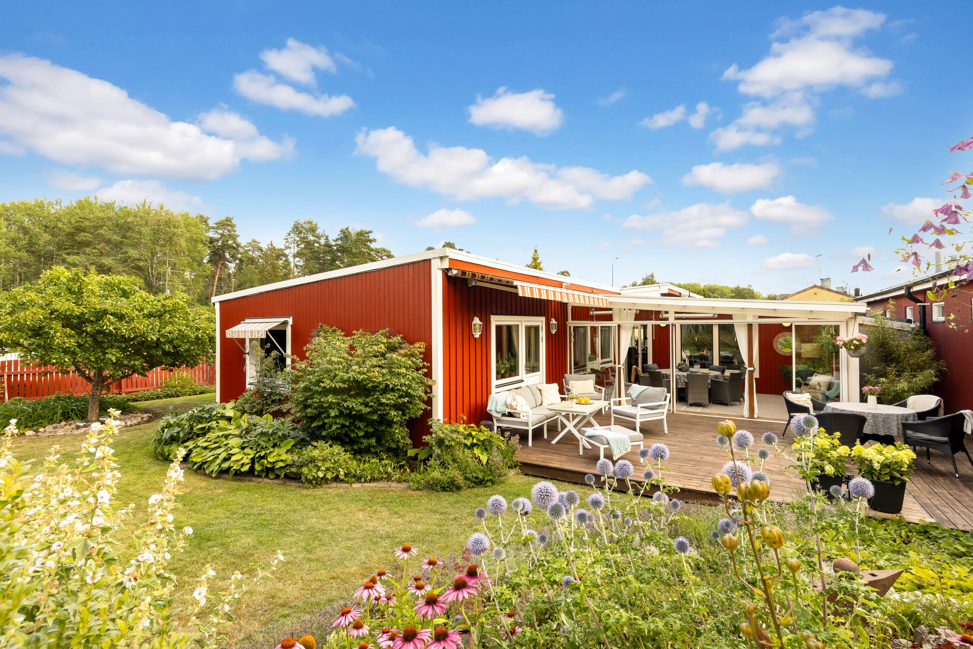 Bostadsbild från Svedbovägen 56, Kommande i Vänge, Uppsala