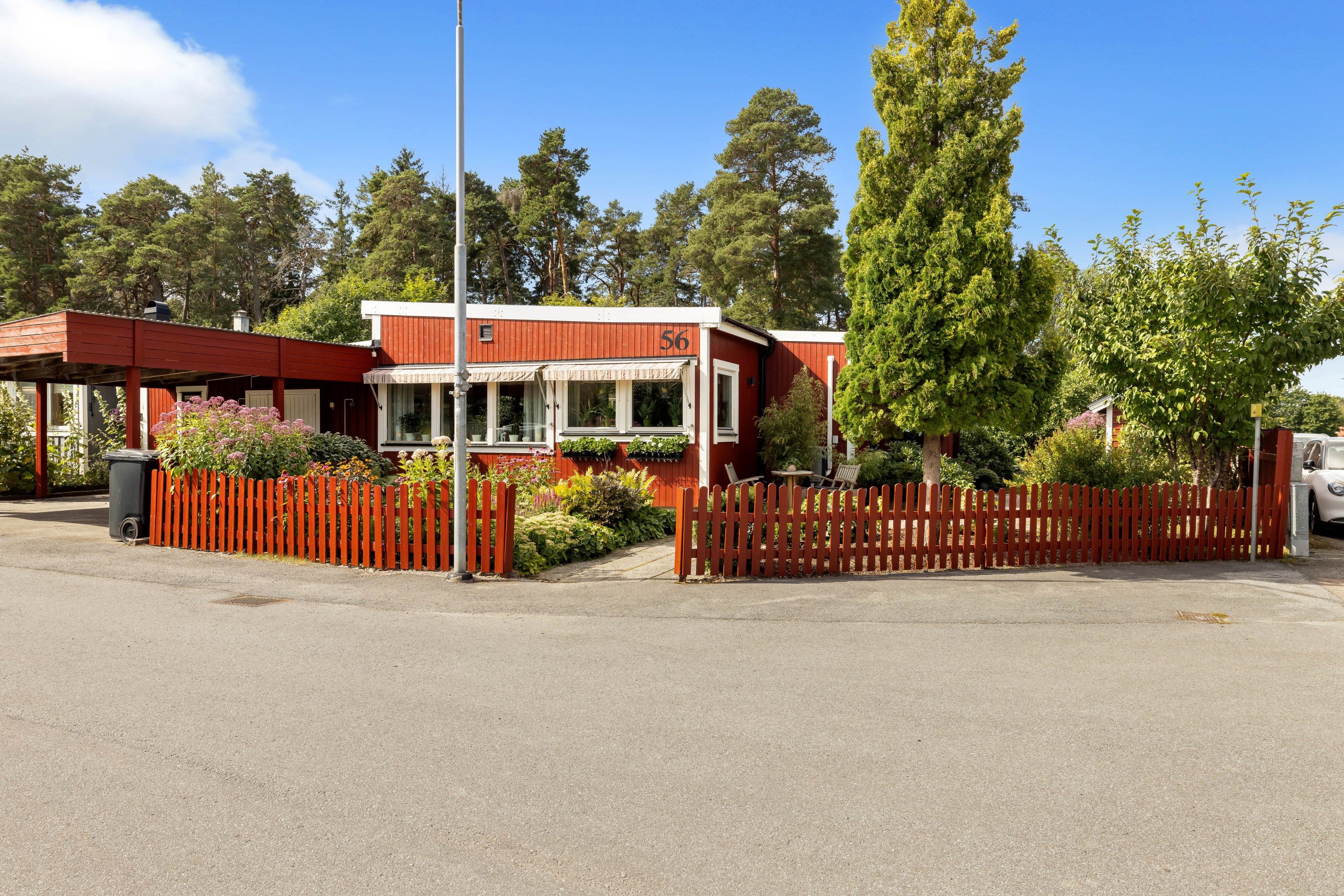 Bostadsbild från Svedbovägen 56, Kommande i Vänge, Uppsala